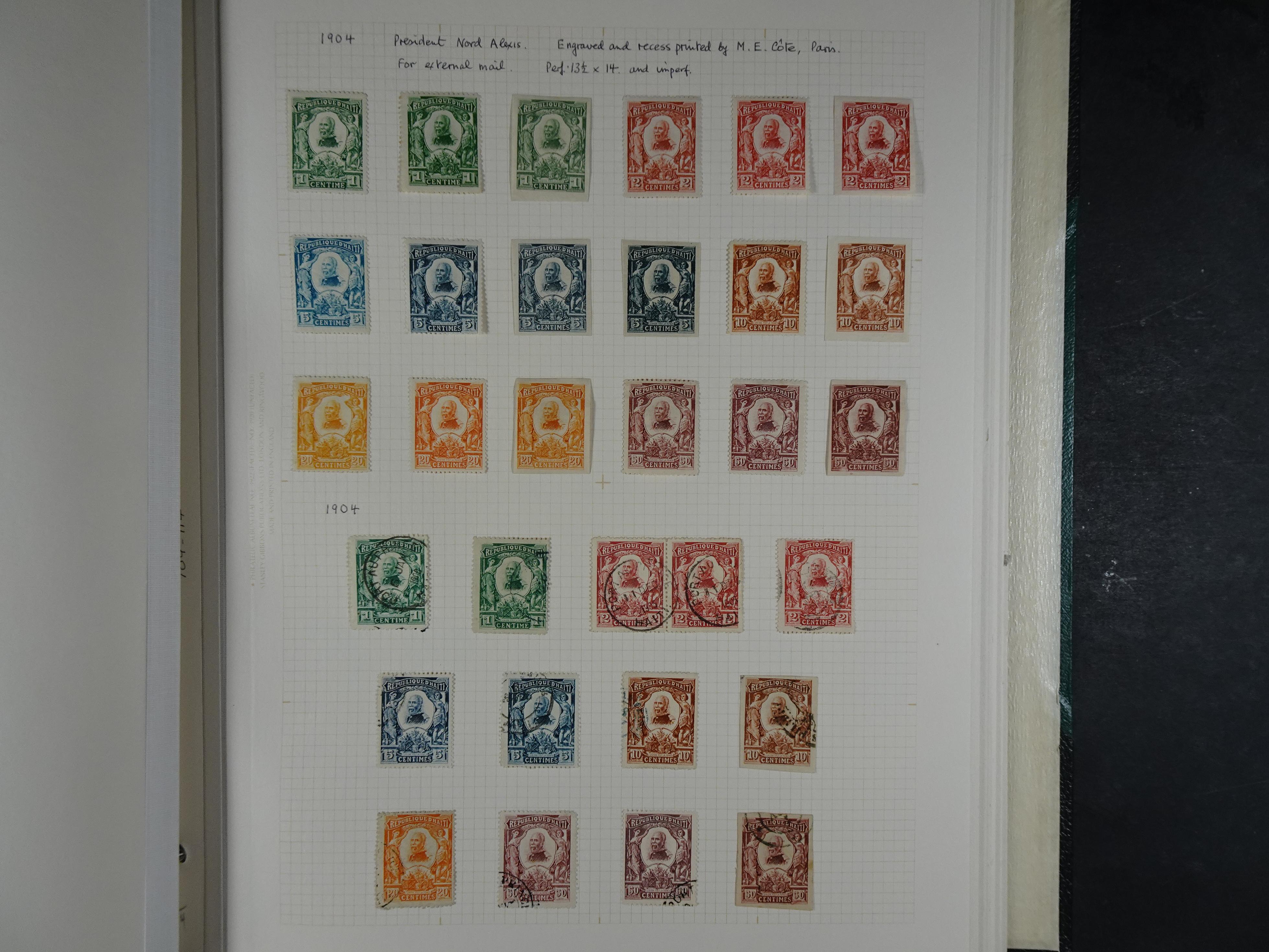 Prachtige collectie met veel opdruk uitgiften + blokken.
Zelden aangeboden. 14