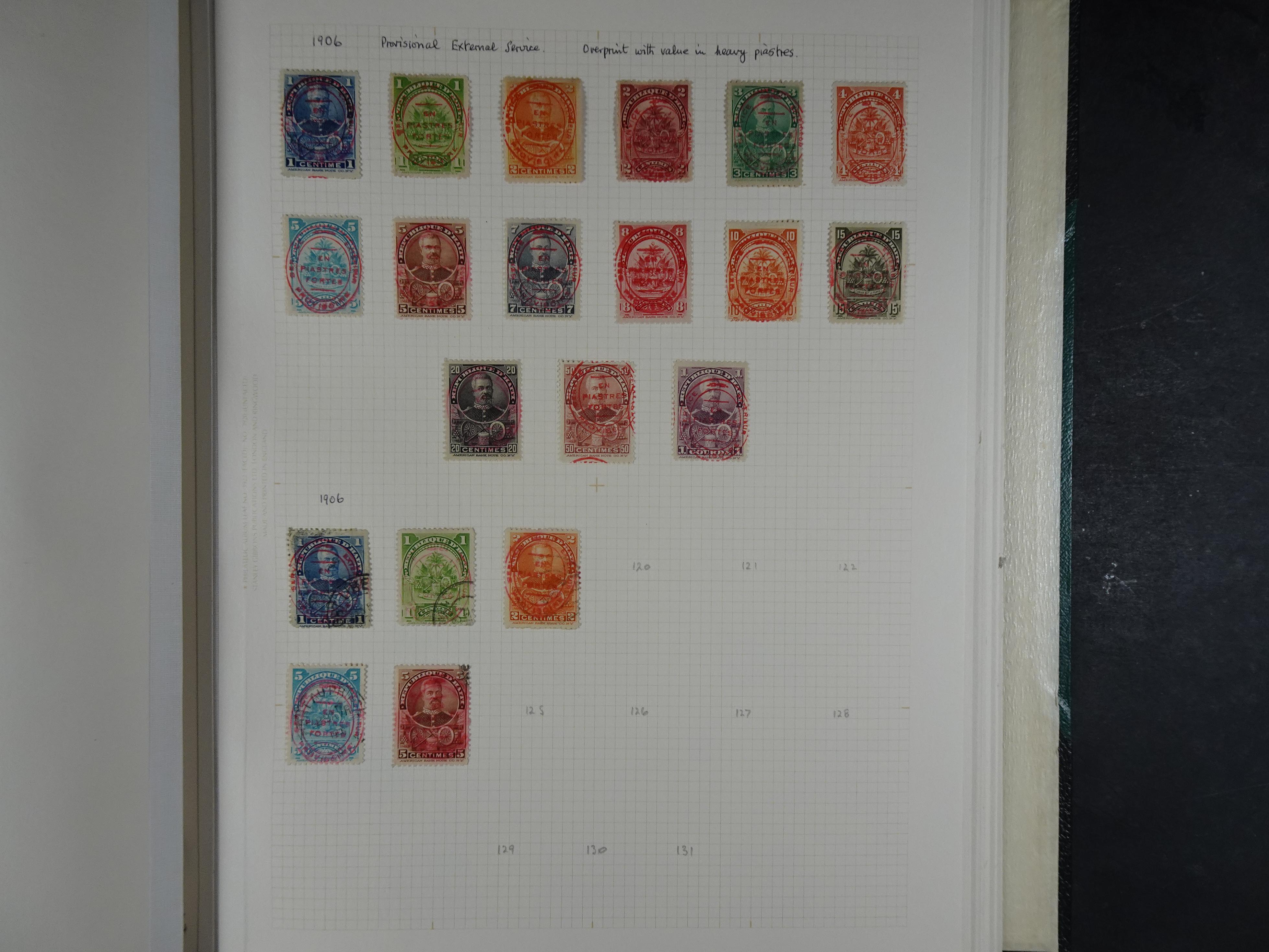 Prachtige collectie met veel opdruk uitgiften + blokken.
Zelden aangeboden. 16