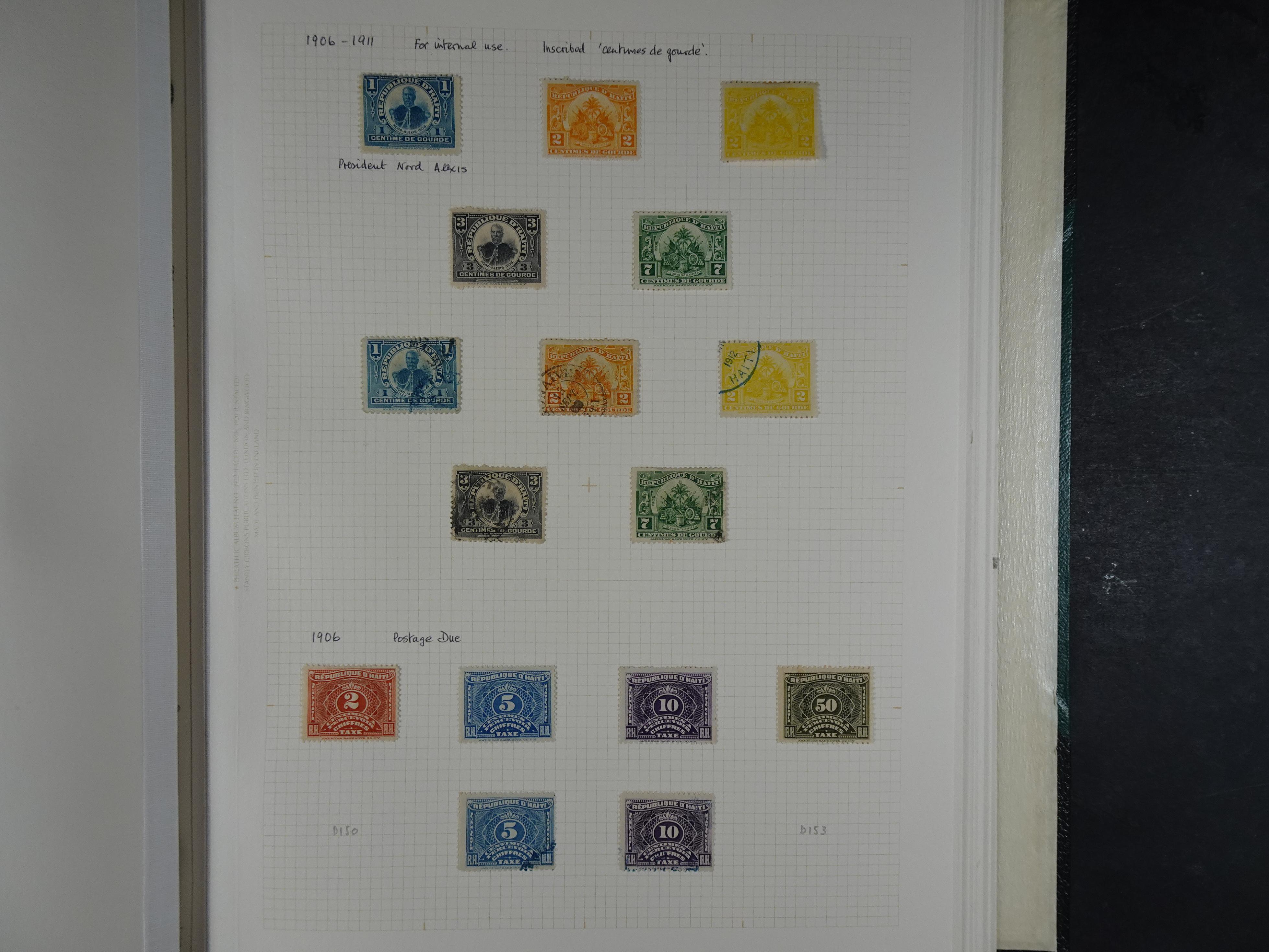 Prachtige collectie met veel opdruk uitgiften + blokken.
Zelden aangeboden. 18