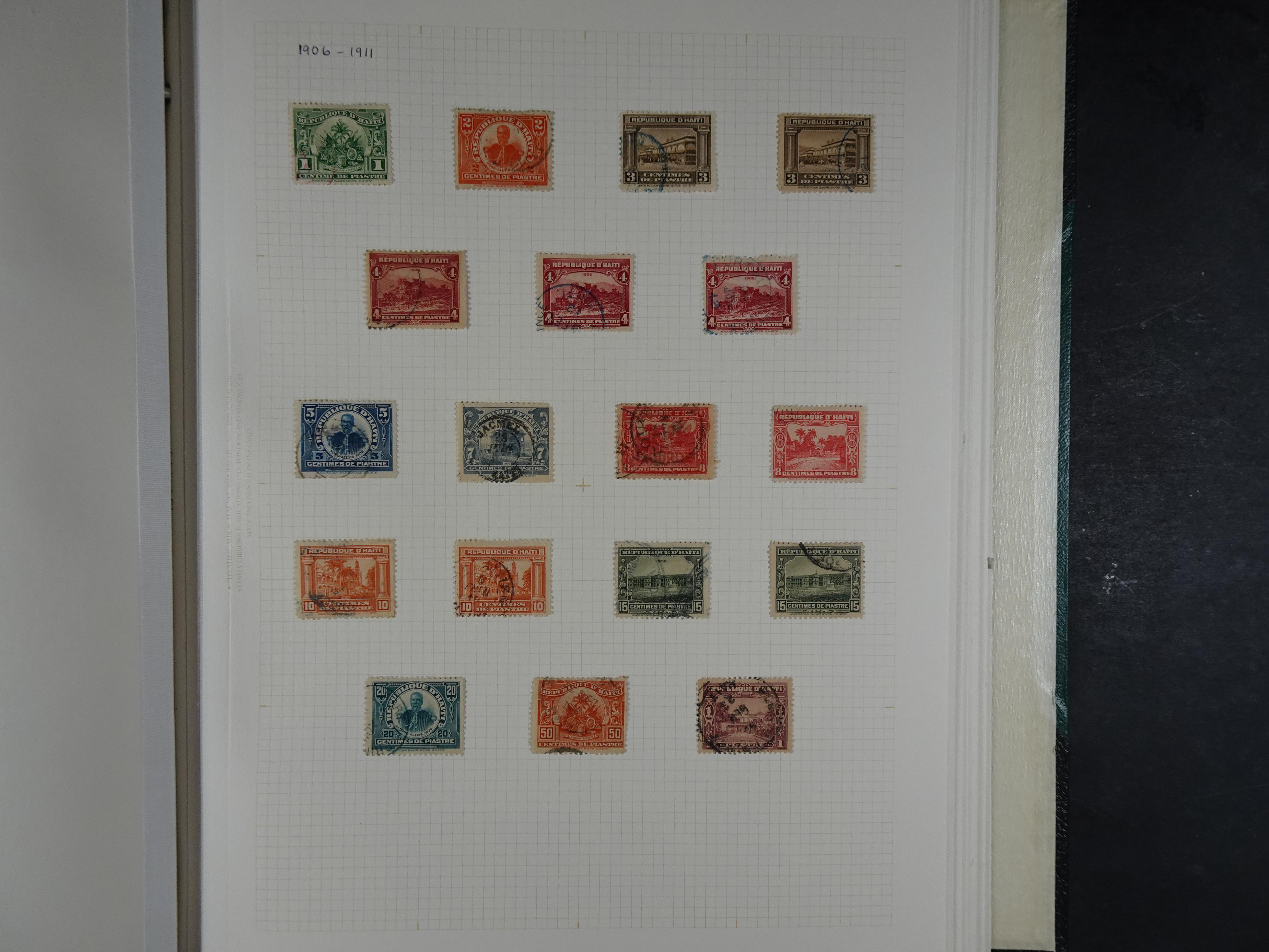 Prachtige collectie met veel opdruk uitgiften + blokken.
Zelden aangeboden. 20