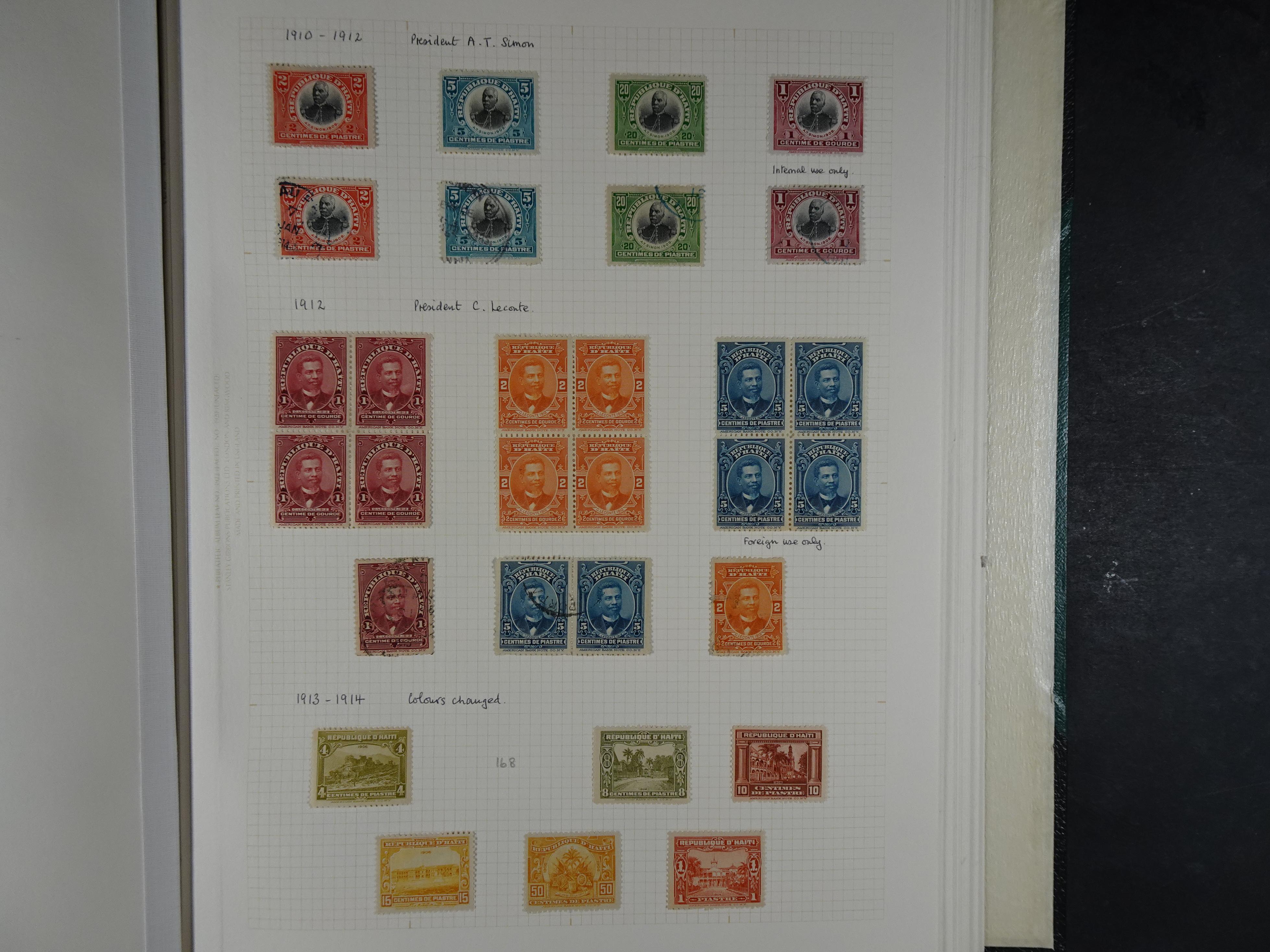 Prachtige collectie met veel opdruk uitgiften + blokken.
Zelden aangeboden. 22