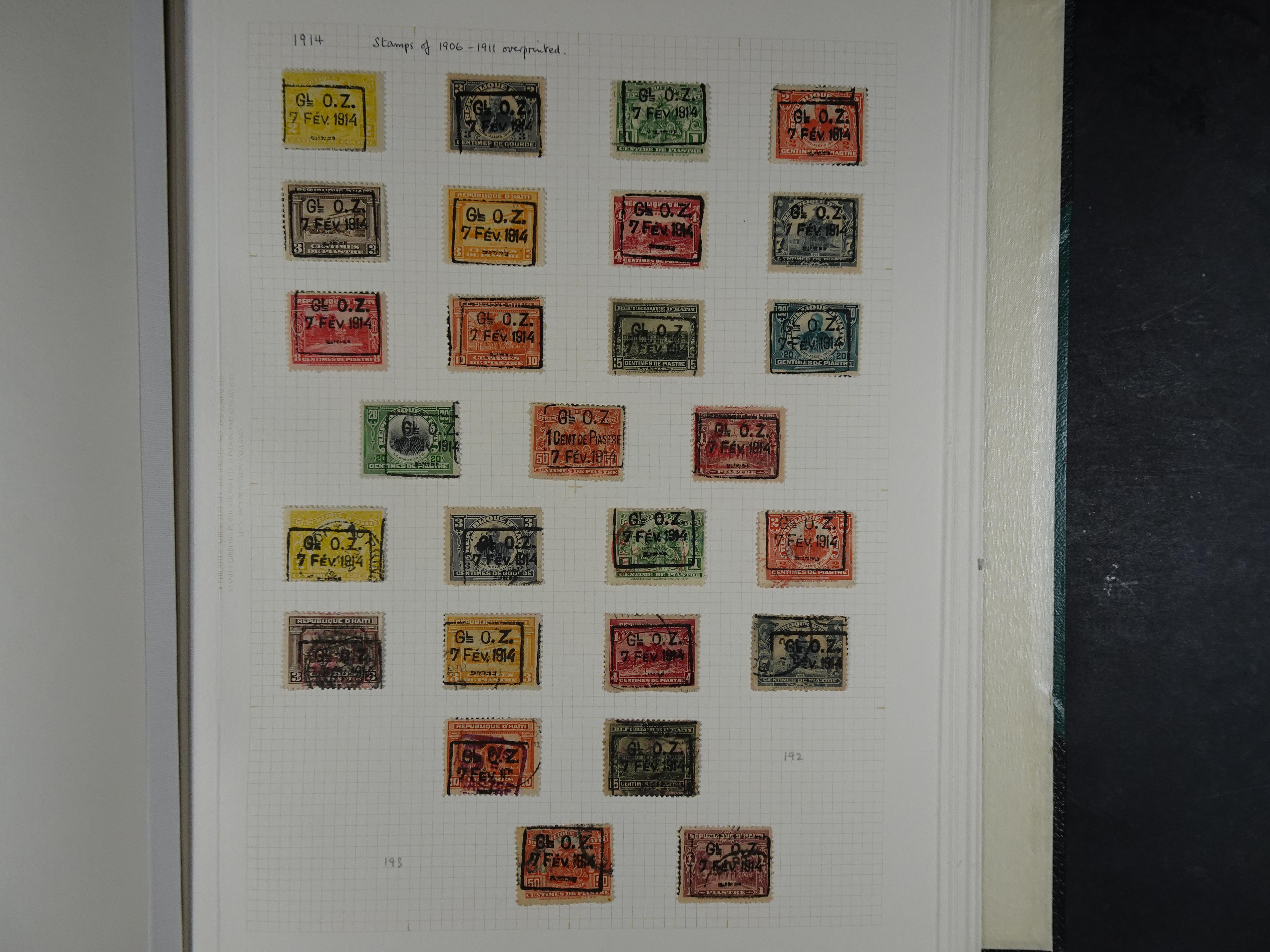 Prachtige collectie met veel opdruk uitgiften + blokken.
Zelden aangeboden. 24