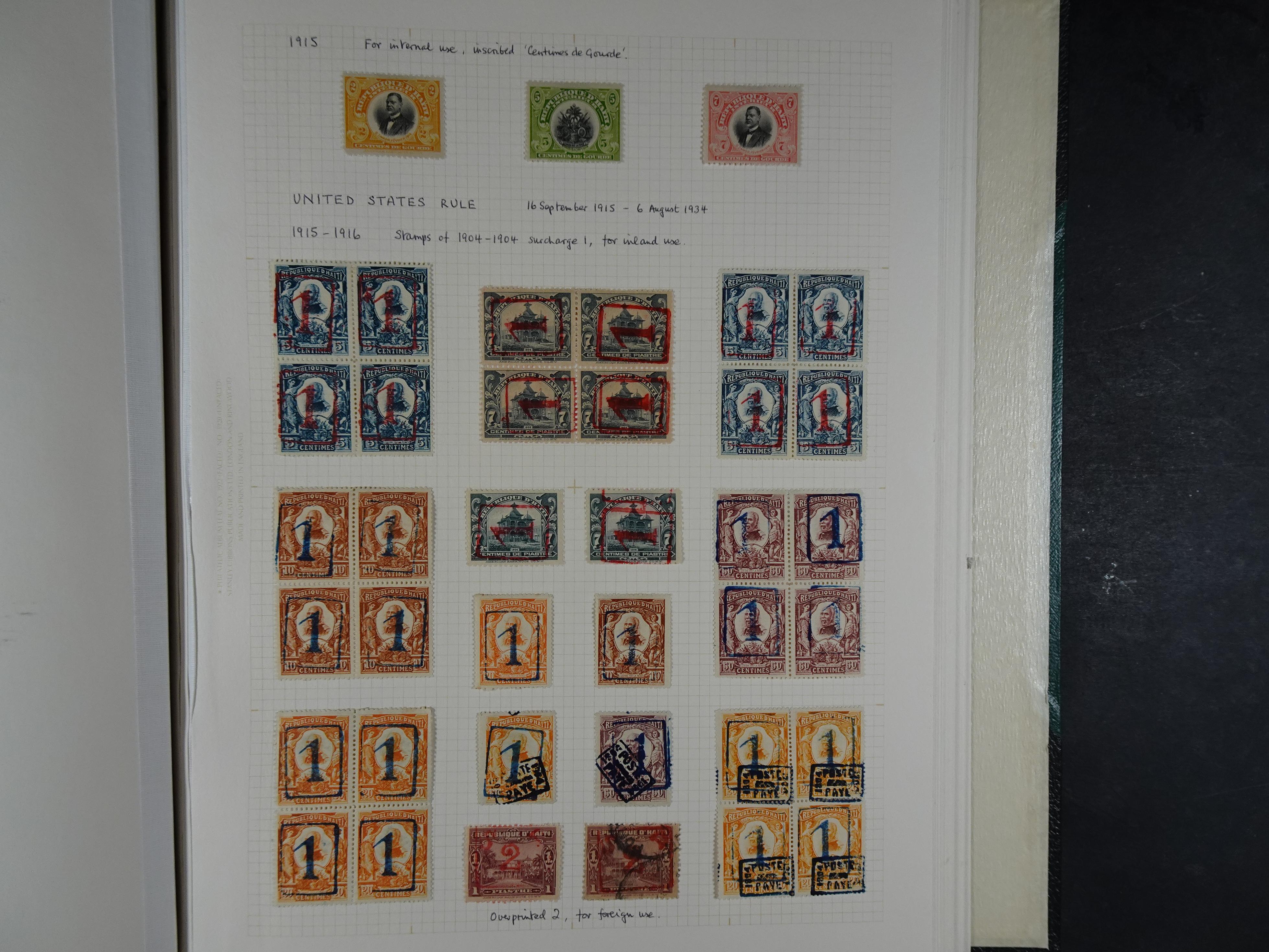 Prachtige collectie met veel opdruk uitgiften + blokken.
Zelden aangeboden. 27