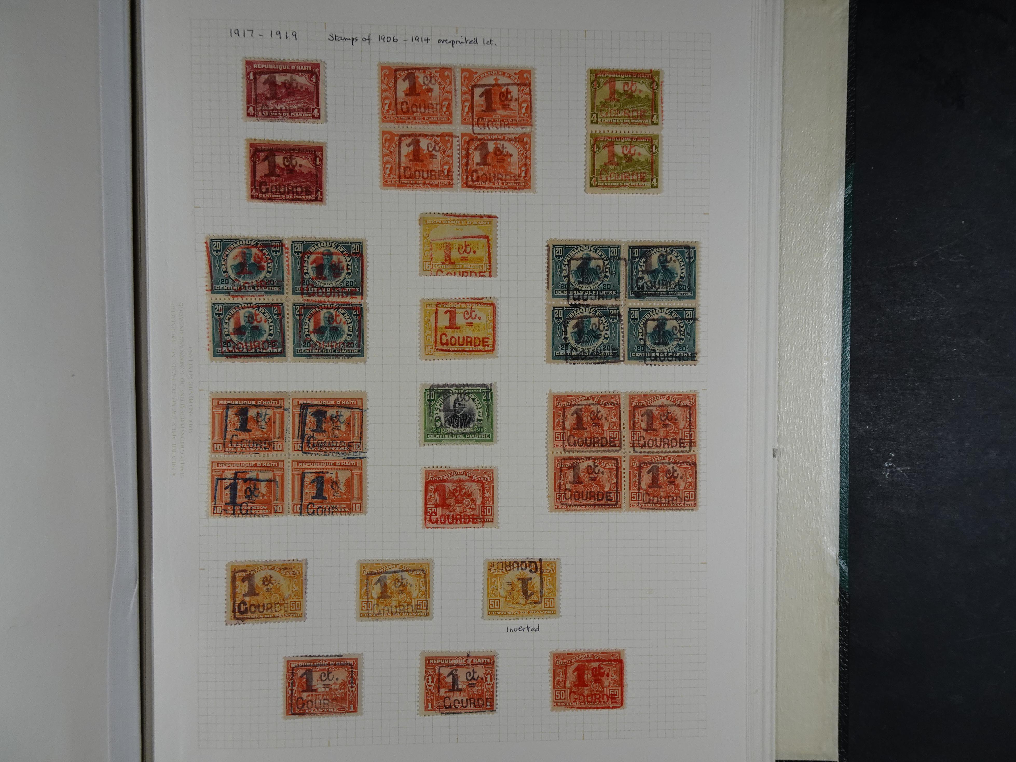 Prachtige collectie met veel opdruk uitgiften + blokken.
Zelden aangeboden. 28