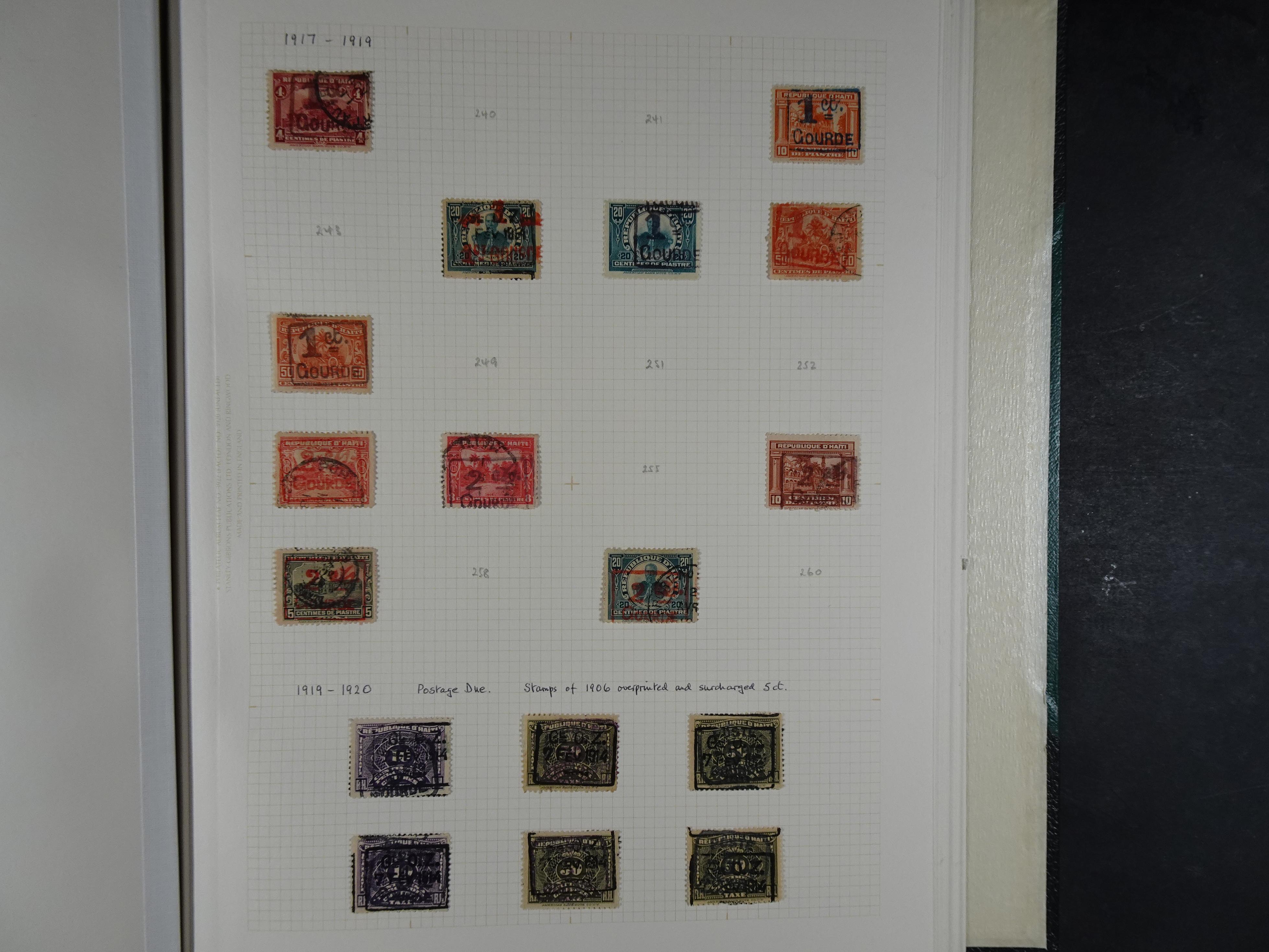 Prachtige collectie met veel opdruk uitgiften + blokken.
Zelden aangeboden. 30