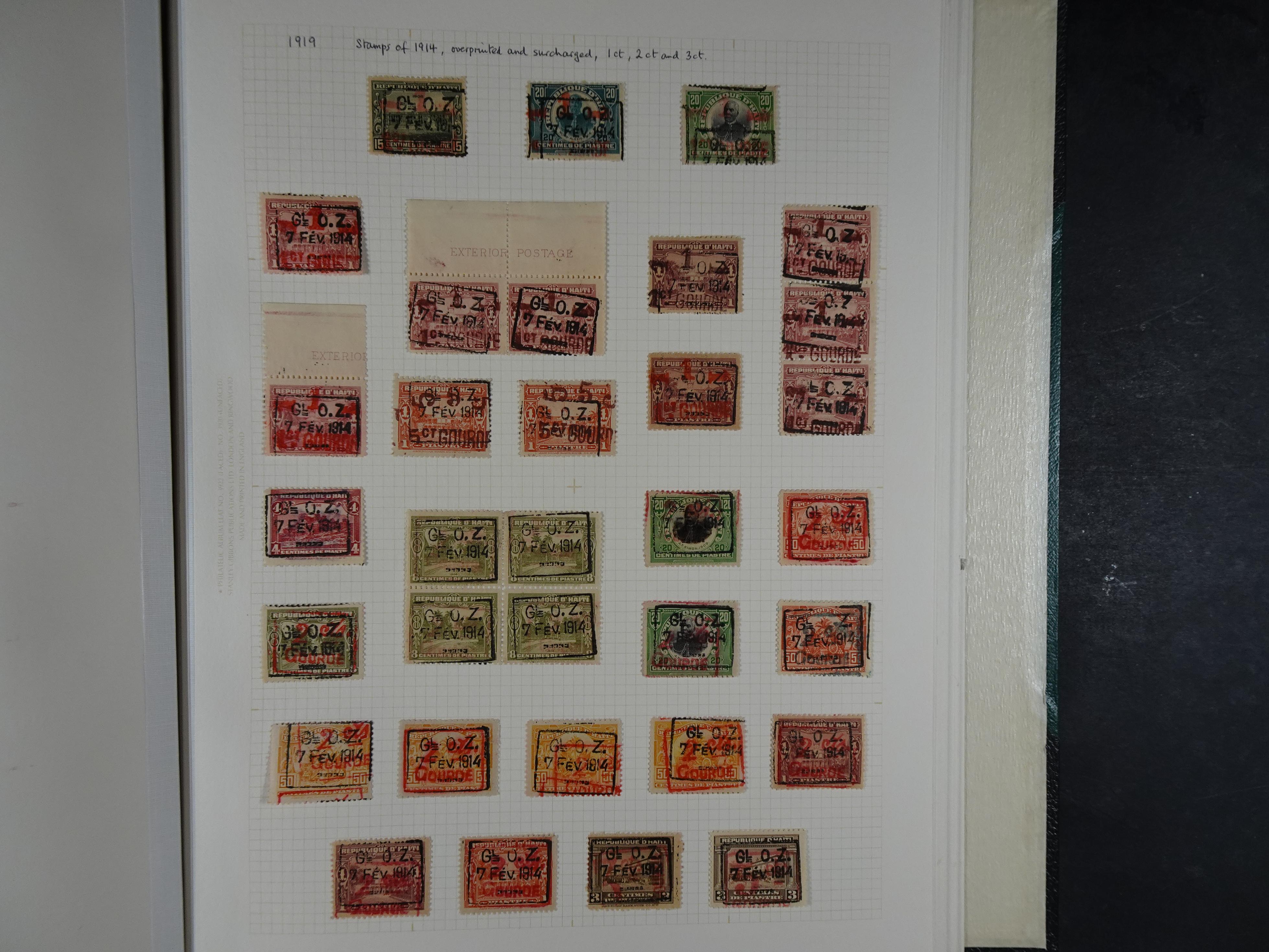 Prachtige collectie met veel opdruk uitgiften + blokken.
Zelden aangeboden. 31