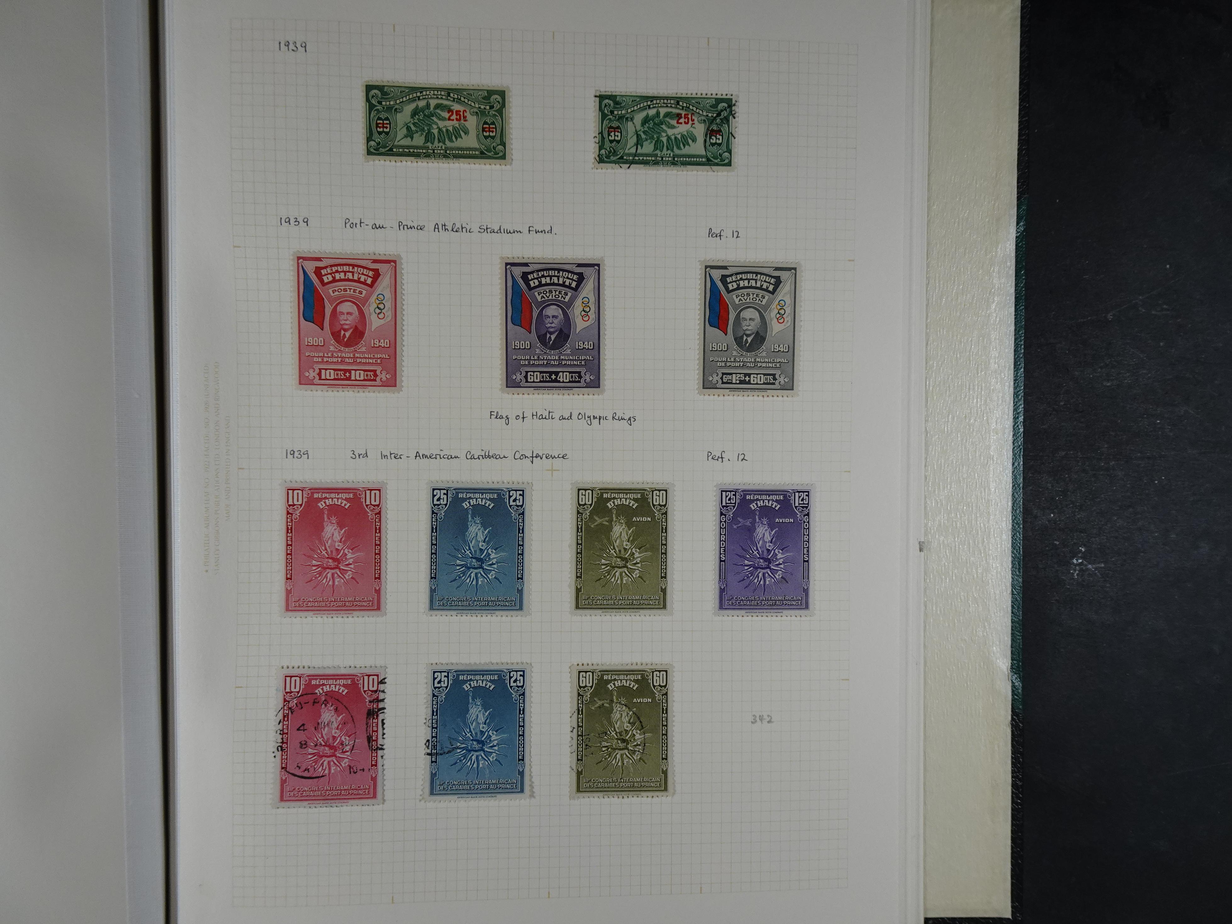 Prachtige collectie met veel opdruk uitgiften + blokken.
Zelden aangeboden. 37