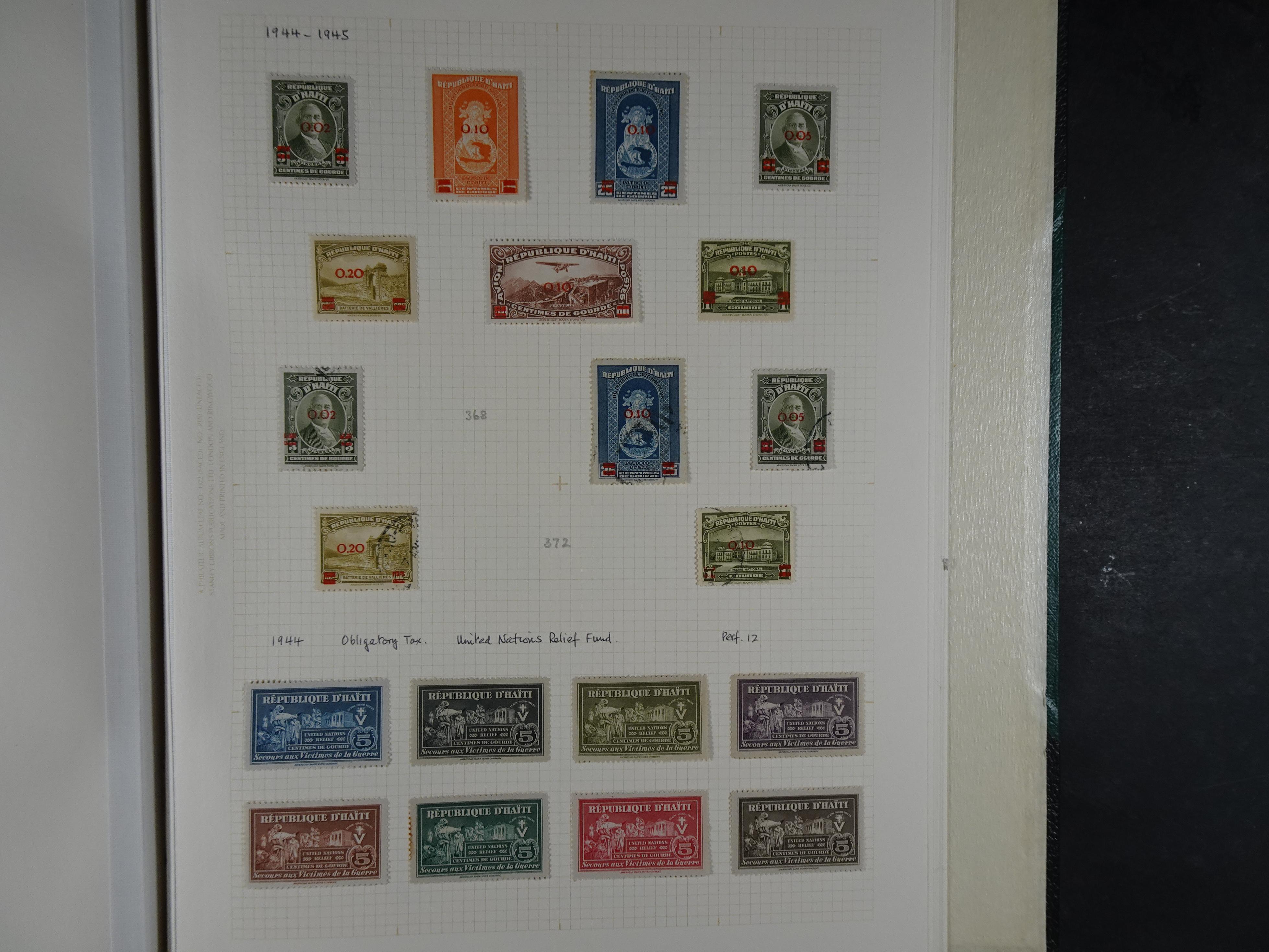 Prachtige collectie met veel opdruk uitgiften + blokken.
Zelden aangeboden. 41