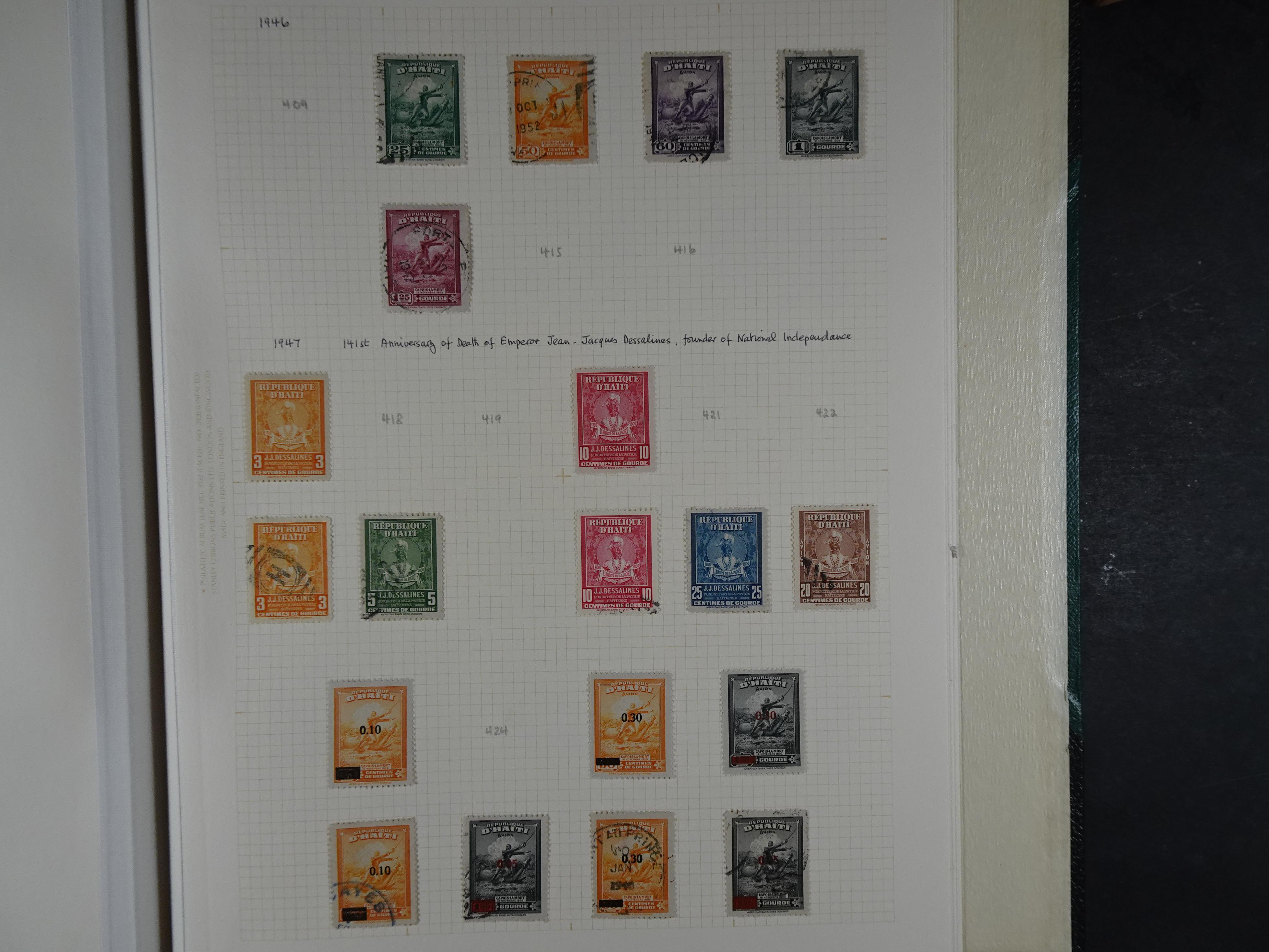 Prachtige collectie met veel opdruk uitgiften + blokken.
Zelden aangeboden. 45