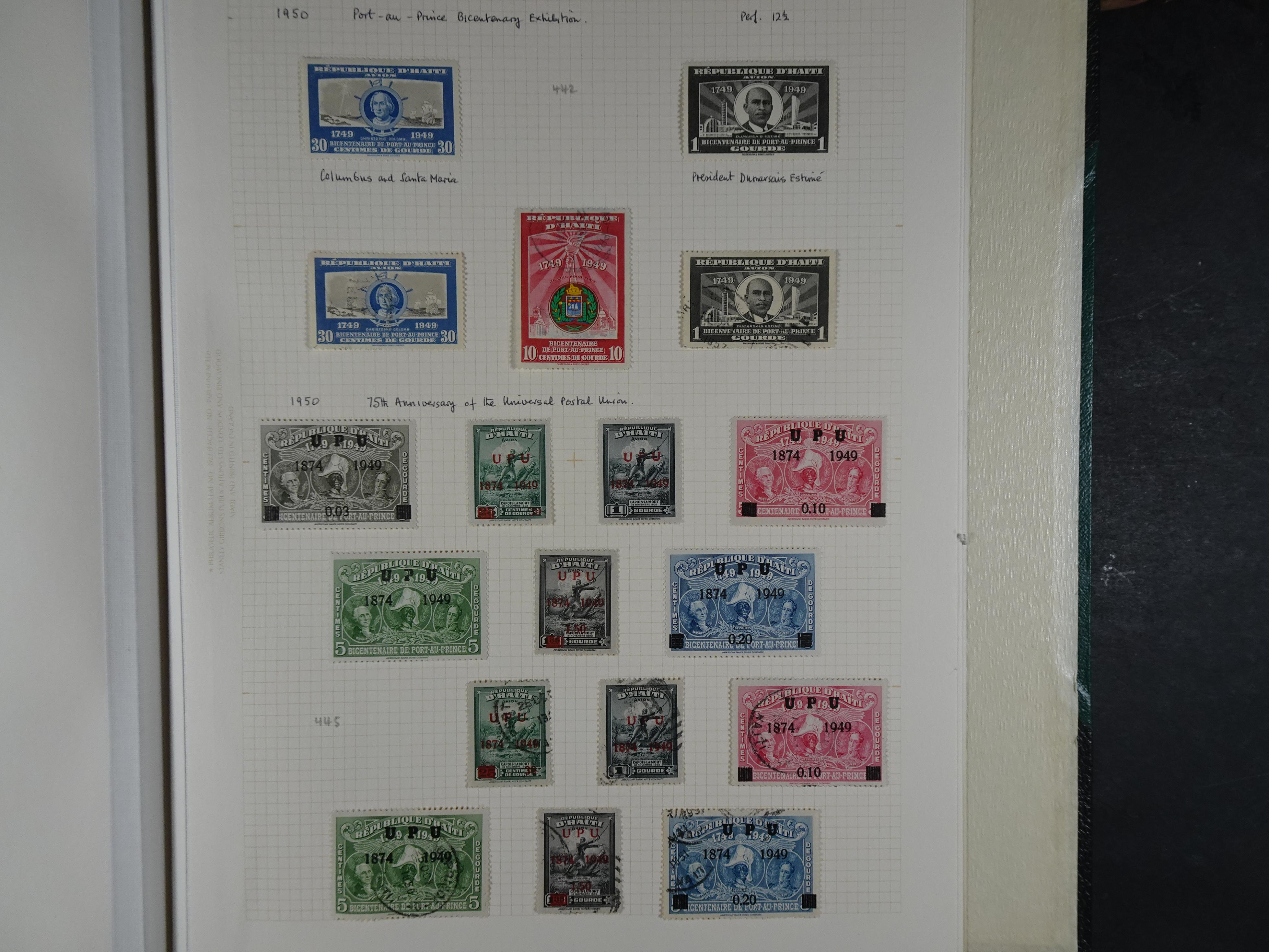 Prachtige collectie met veel opdruk uitgiften + blokken.
Zelden aangeboden. 47