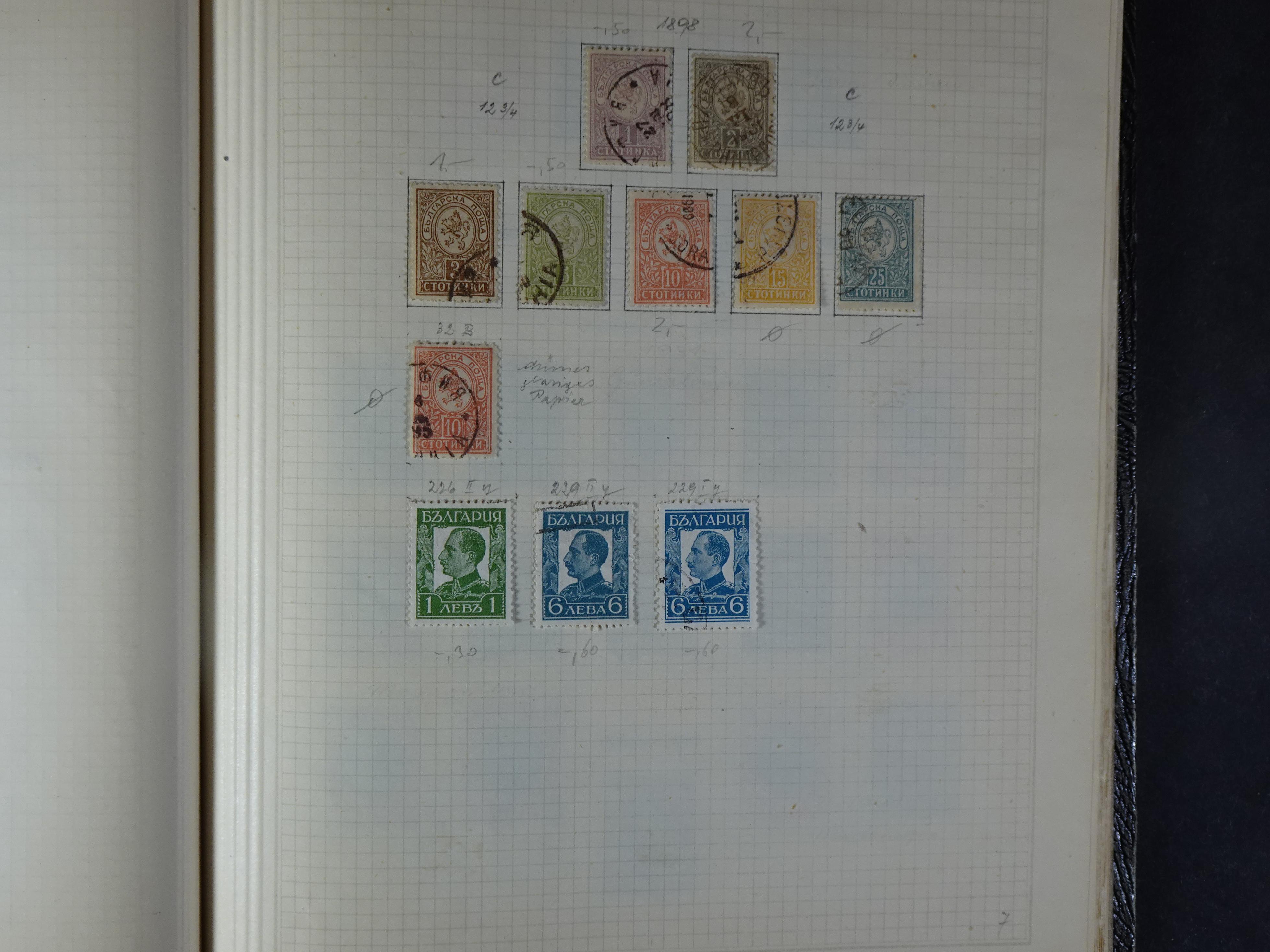 Nette klassieke verzameling 1879 - 1940 met goed materiaal in oud kleinbandje.
Hoge cat. waarde. 3