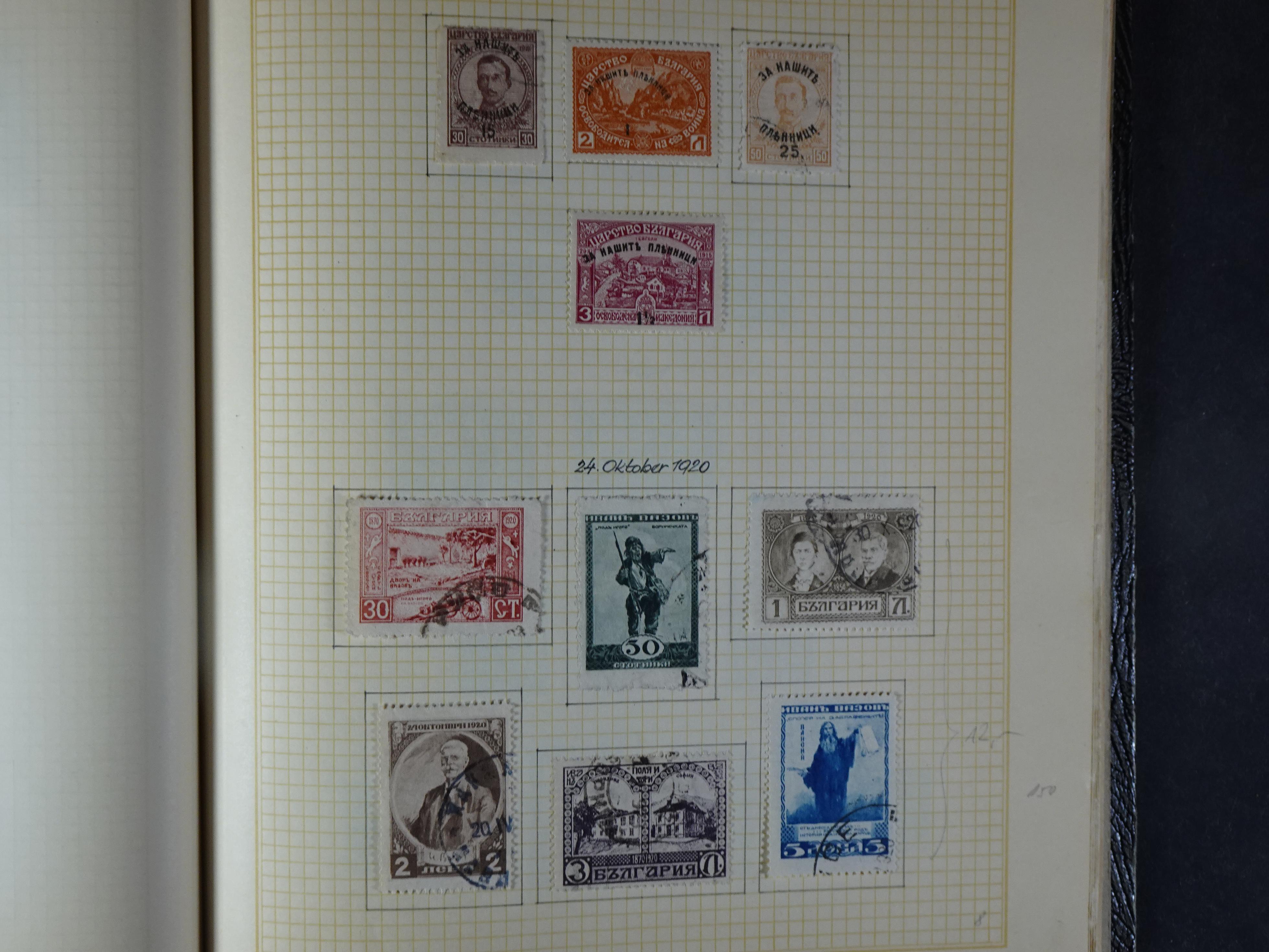 Nette klassieke verzameling 1879 - 1940 met goed materiaal in oud kleinbandje.
Hoge cat. waarde. 10