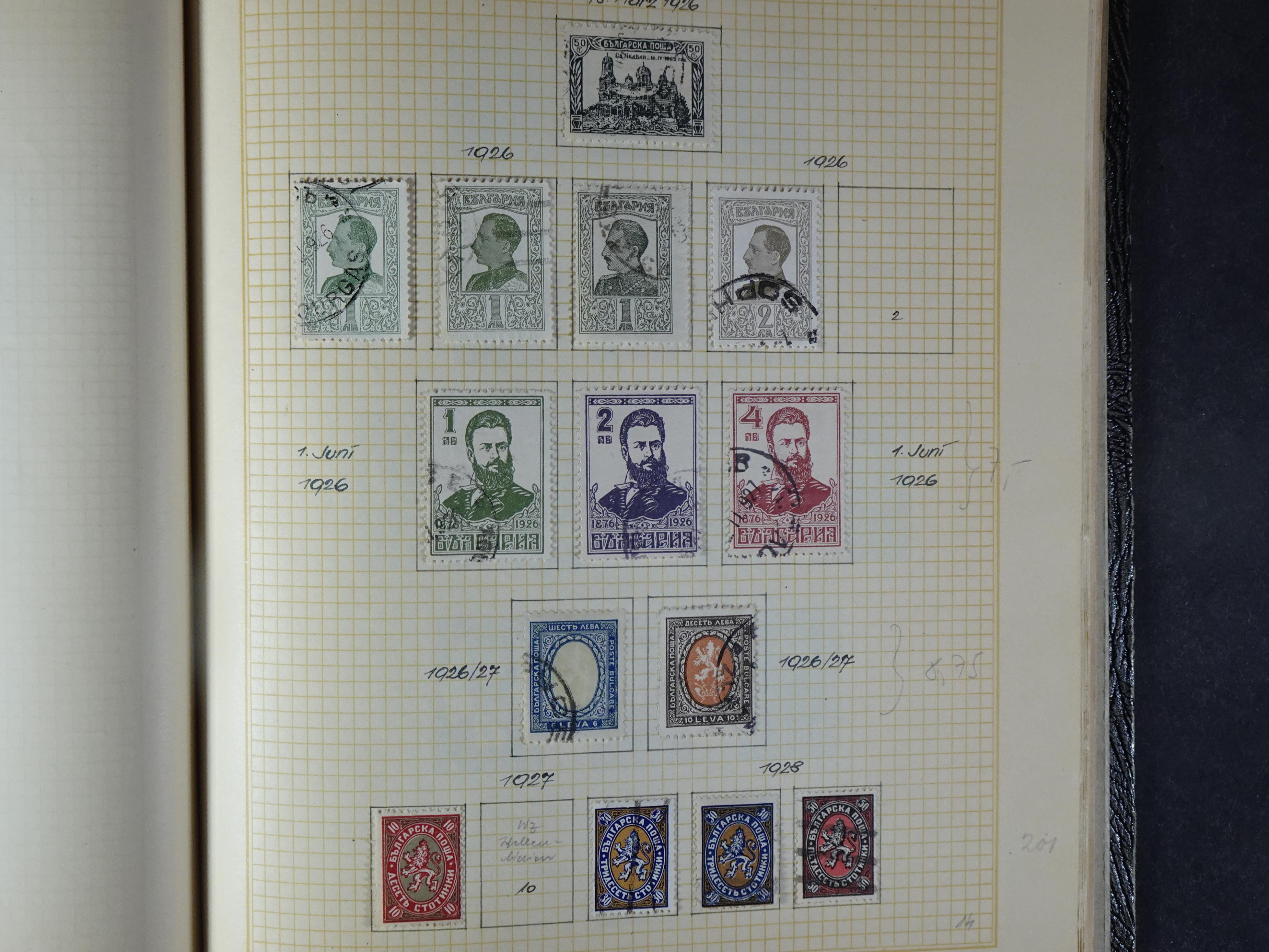 Nette klassieke verzameling 1879 - 1940 met goed materiaal in oud kleinbandje.
Hoge cat. waarde. 14