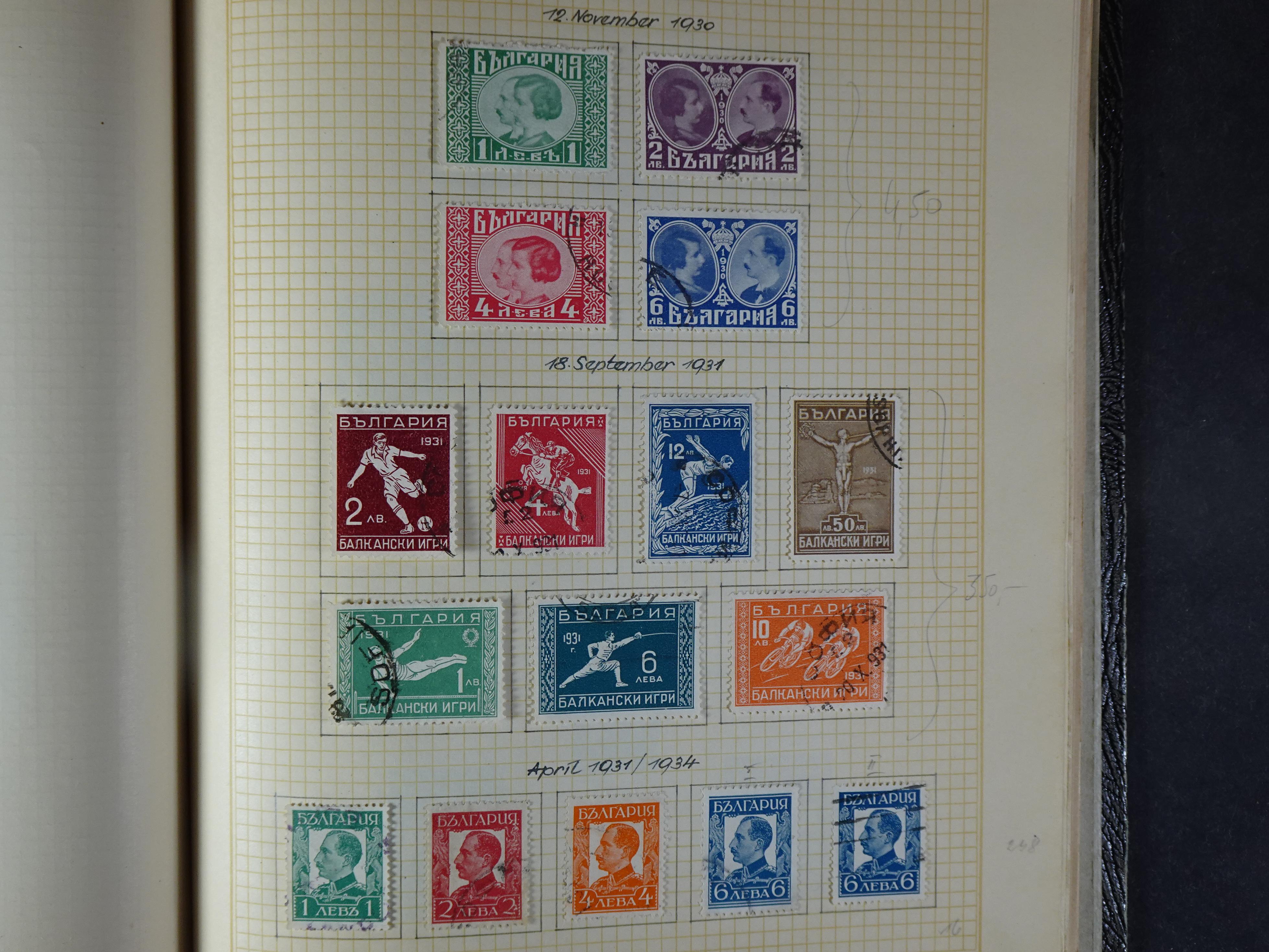 Nette klassieke verzameling 1879 - 1940 met goed materiaal in oud kleinbandje.
Hoge cat. waarde. 17