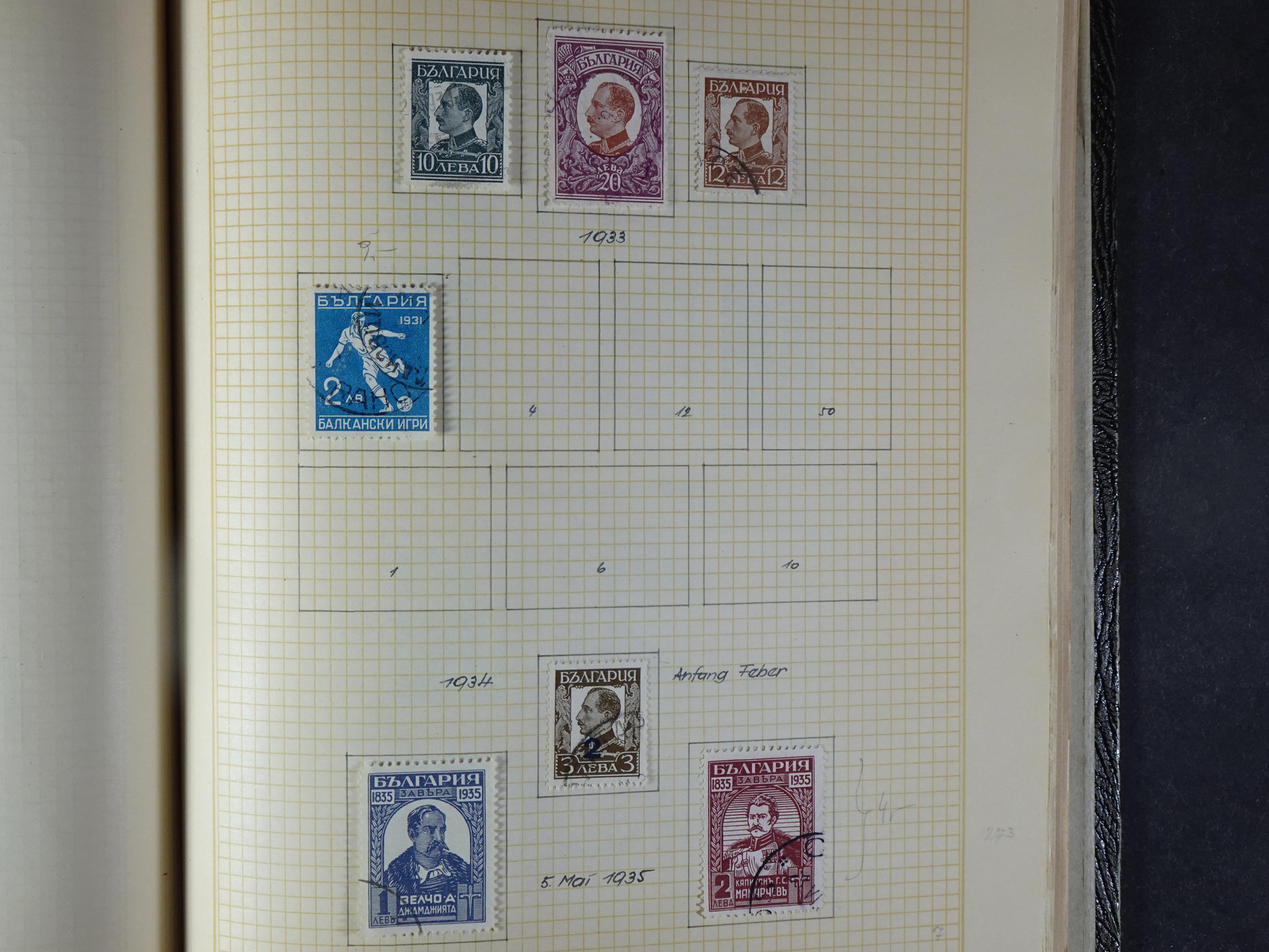 Nette klassieke verzameling 1879 - 1940 met goed materiaal in oud kleinbandje.
Hoge cat. waarde. 18