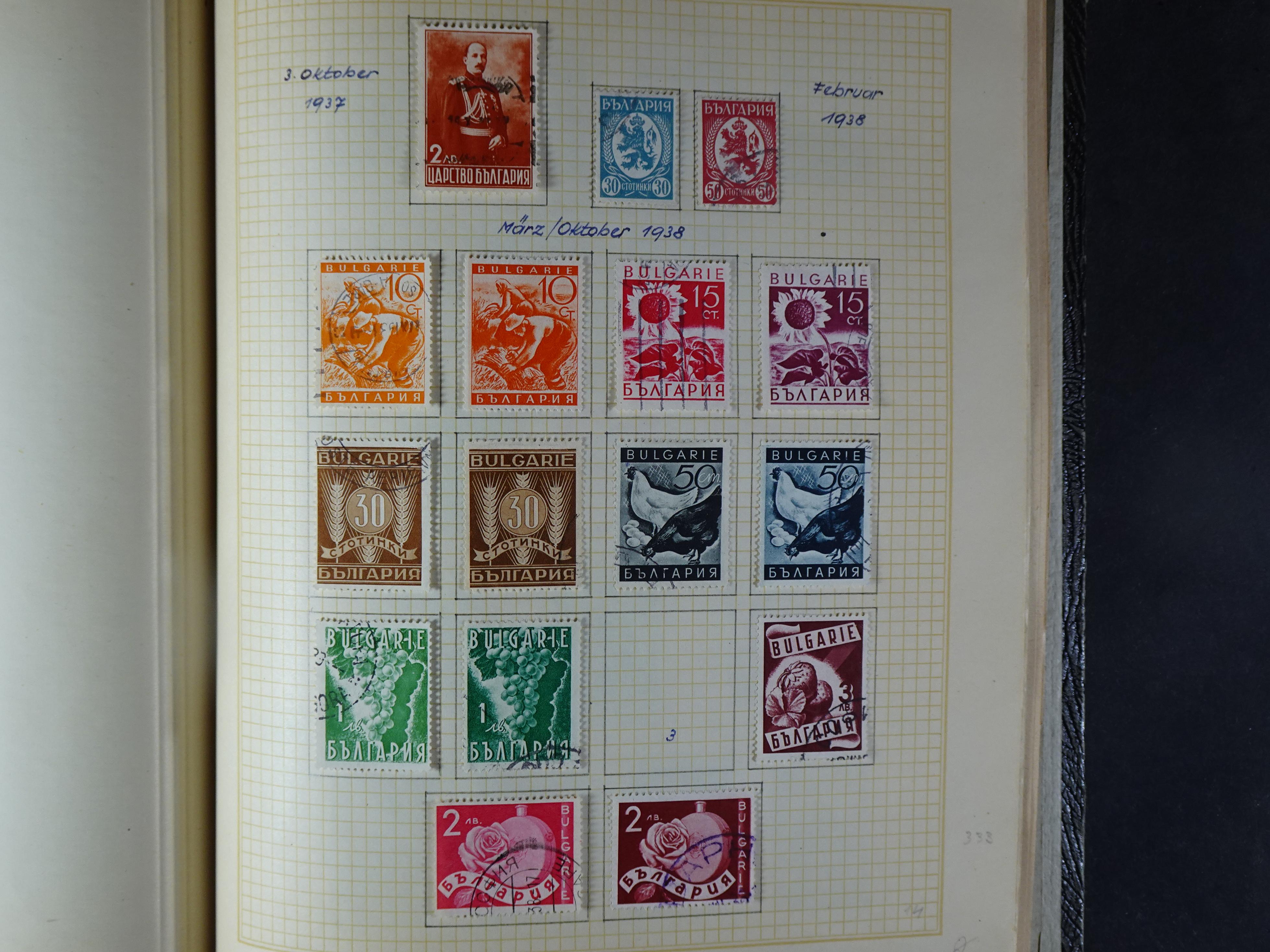 Nette klassieke verzameling 1879 - 1940 met goed materiaal in oud kleinbandje.
Hoge cat. waarde. 23