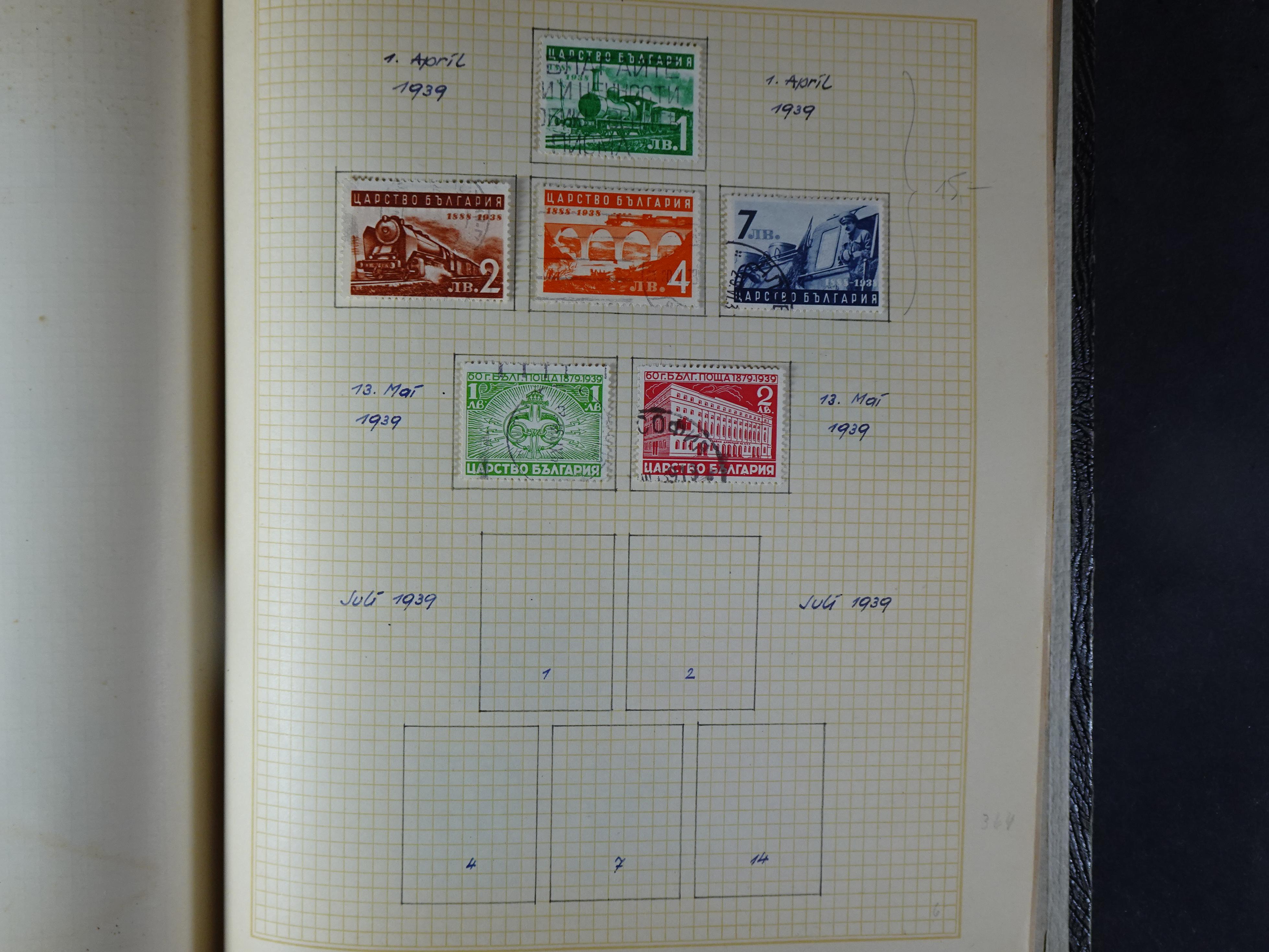 Nette klassieke verzameling 1879 - 1940 met goed materiaal in oud kleinbandje.
Hoge cat. waarde. 25