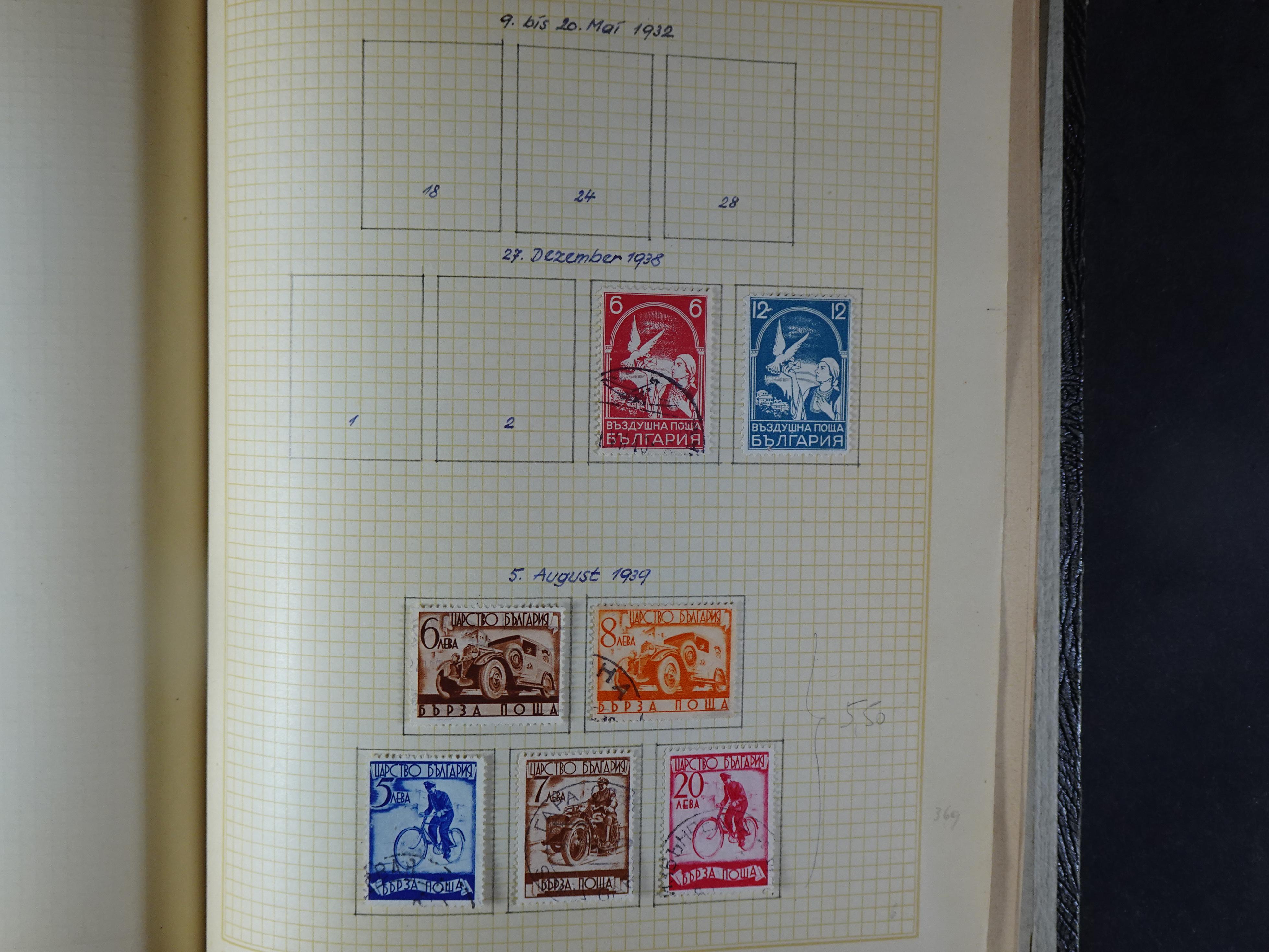 Nette klassieke verzameling 1879 - 1940 met goed materiaal in oud kleinbandje.
Hoge cat. waarde. 26