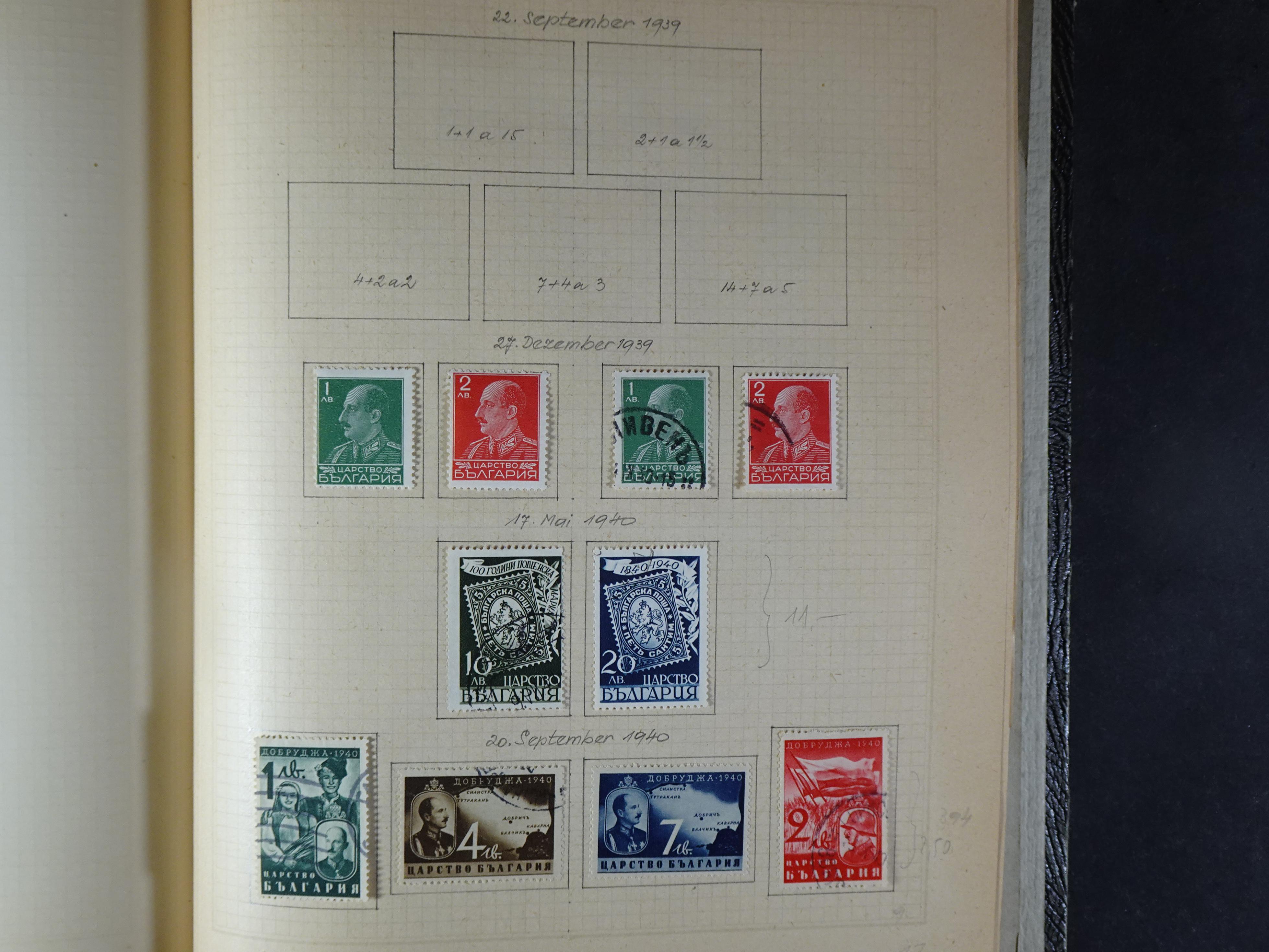 Nette klassieke verzameling 1879 - 1940 met goed materiaal in oud kleinbandje.
Hoge cat. waarde. 27