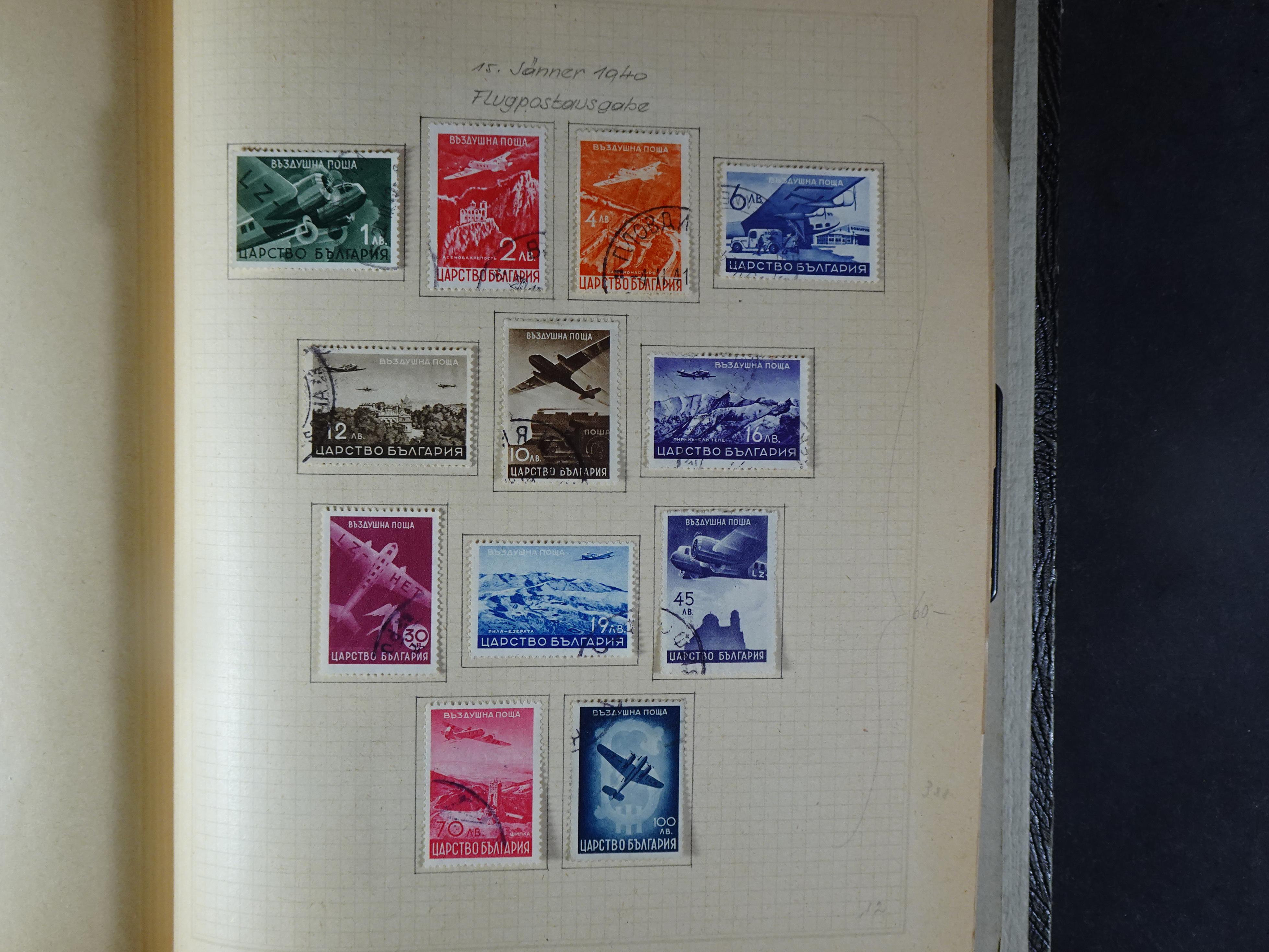 Nette klassieke verzameling 1879 - 1940 met goed materiaal in oud kleinbandje.
Hoge cat. waarde. 28