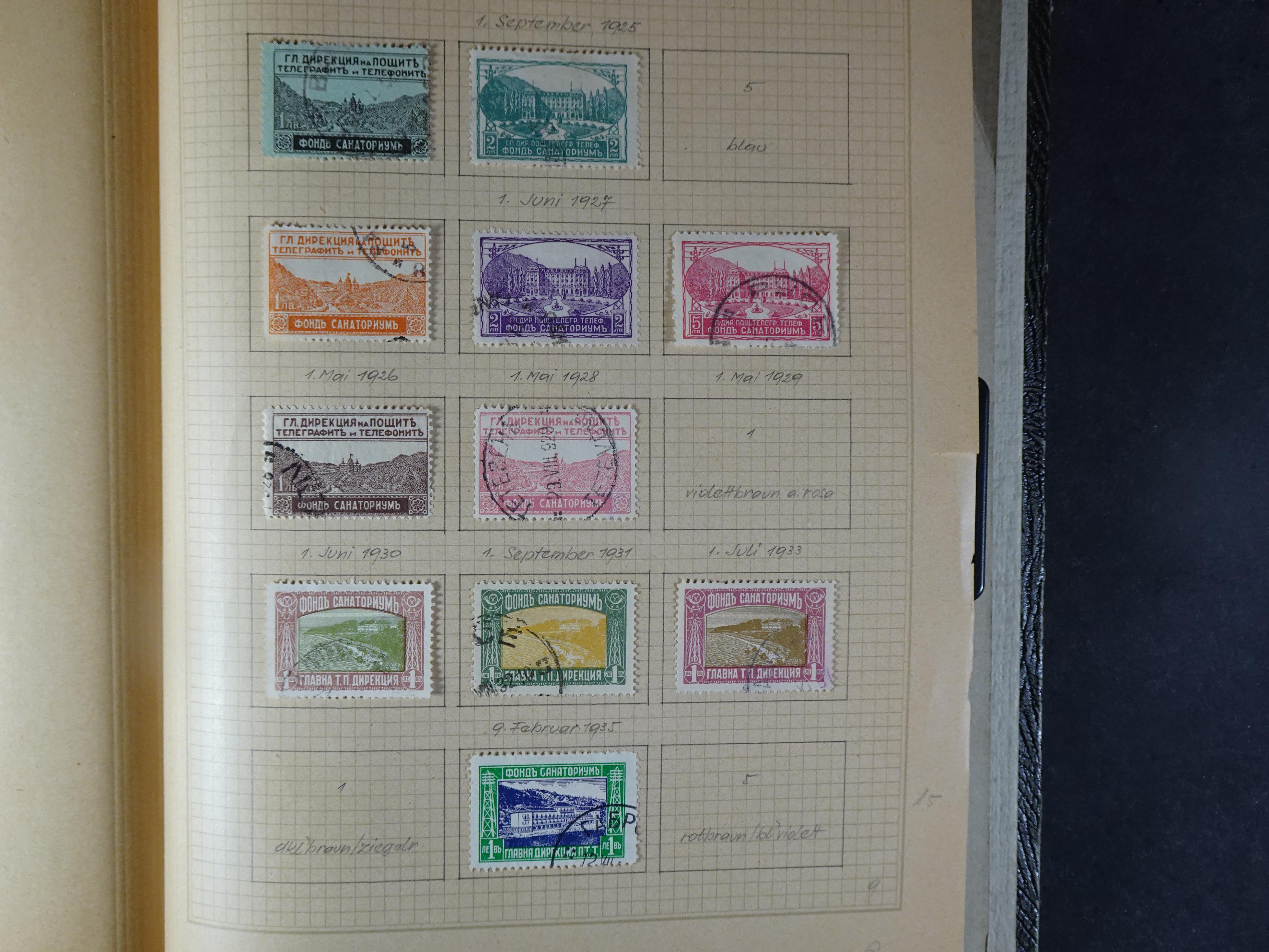 Nette klassieke verzameling 1879 - 1940 met goed materiaal in oud kleinbandje.
Hoge cat. waarde. 32