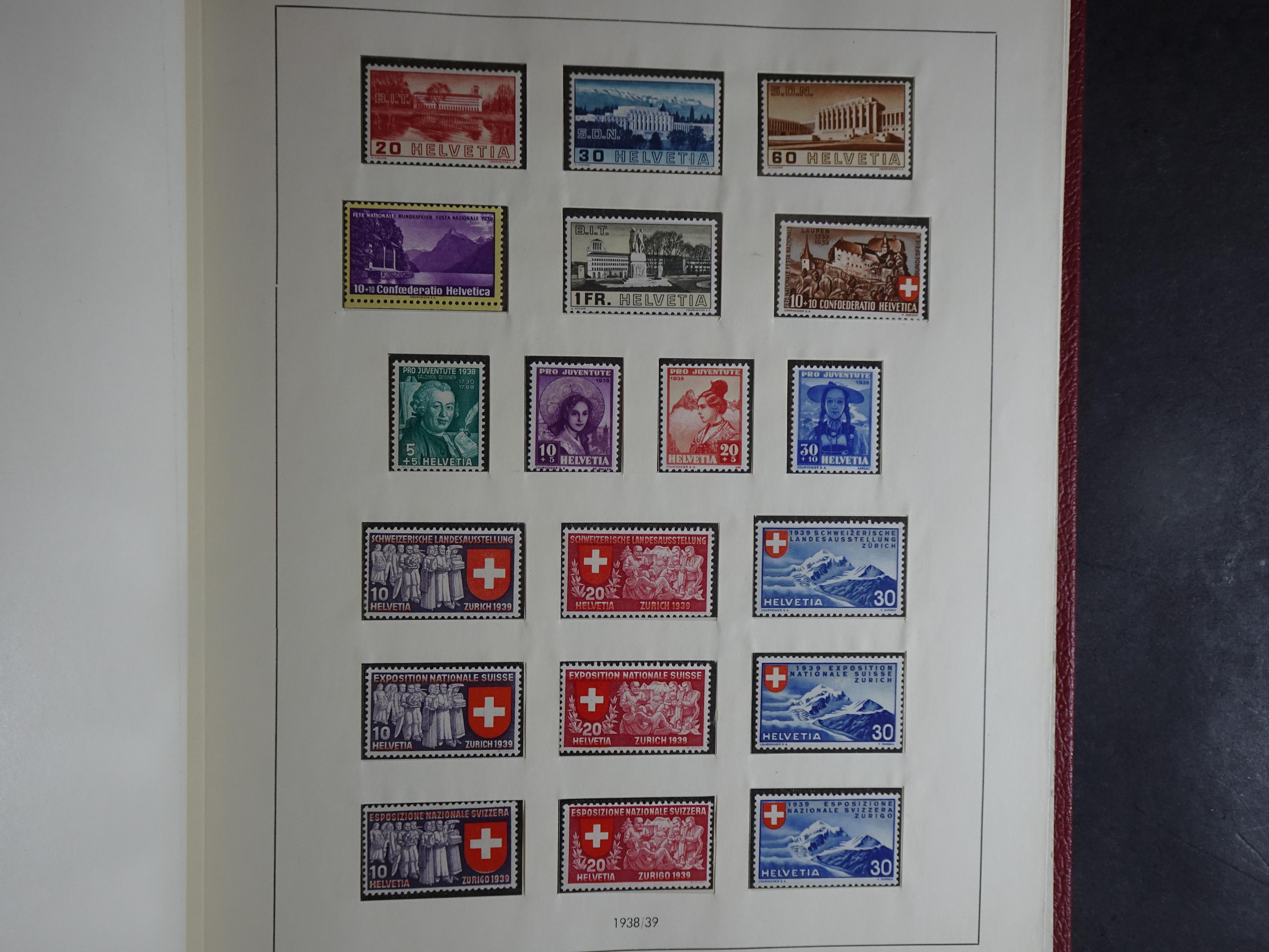 Verzameling waarbij beter blokken postfris.