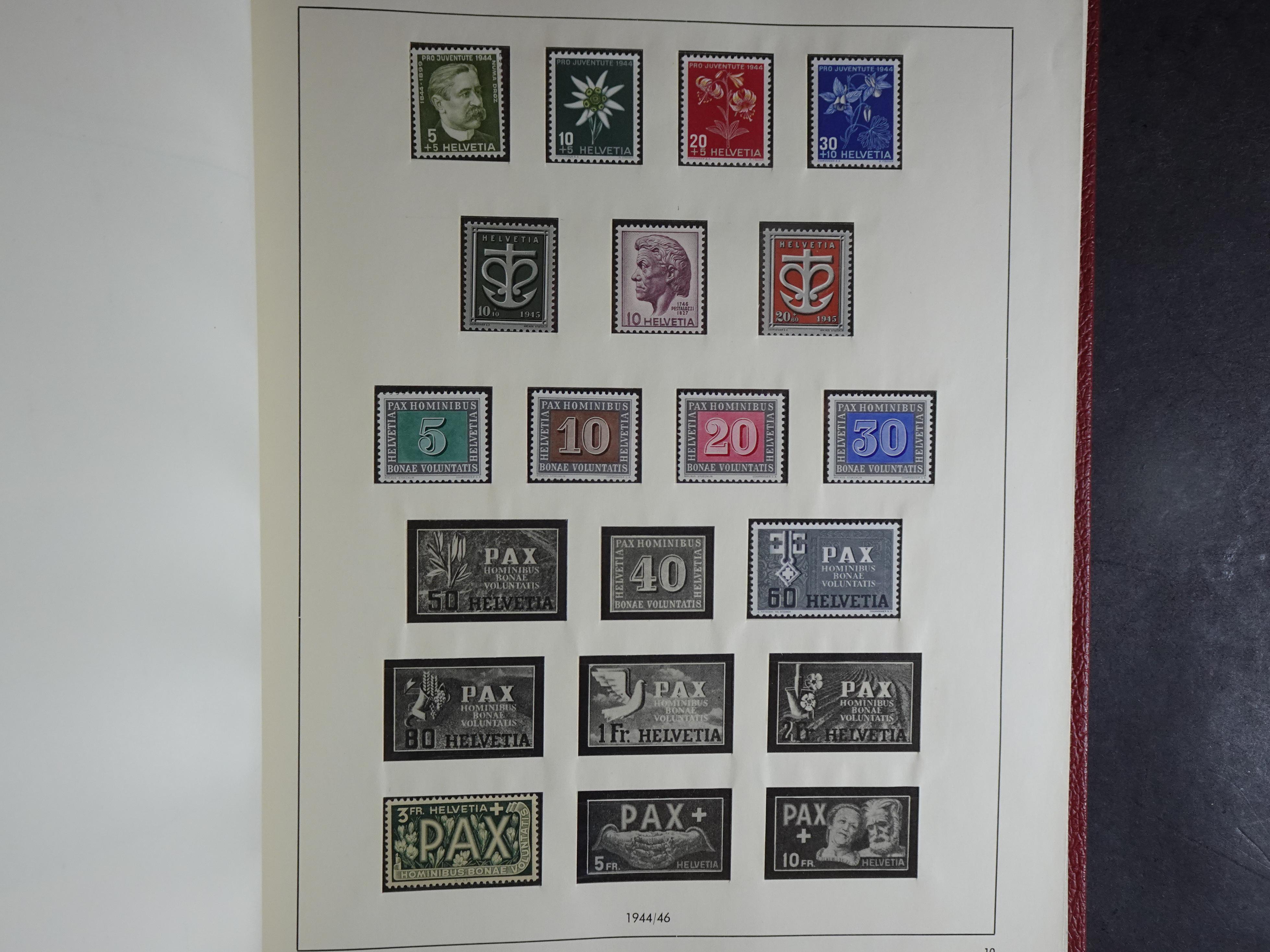 Verzameling waarbij beter blokken postfris. 10