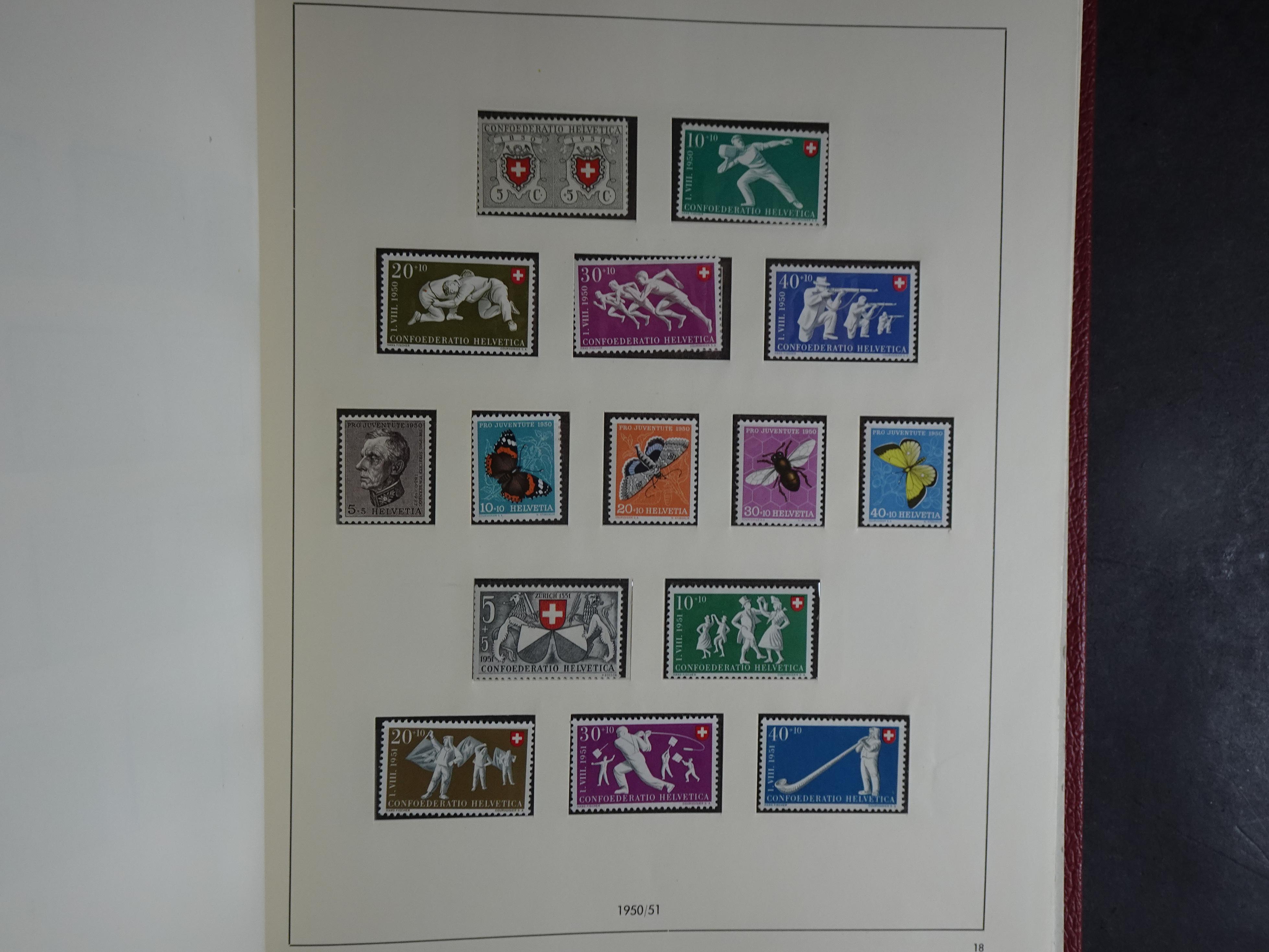 Verzameling waarbij beter blokken postfris. 16