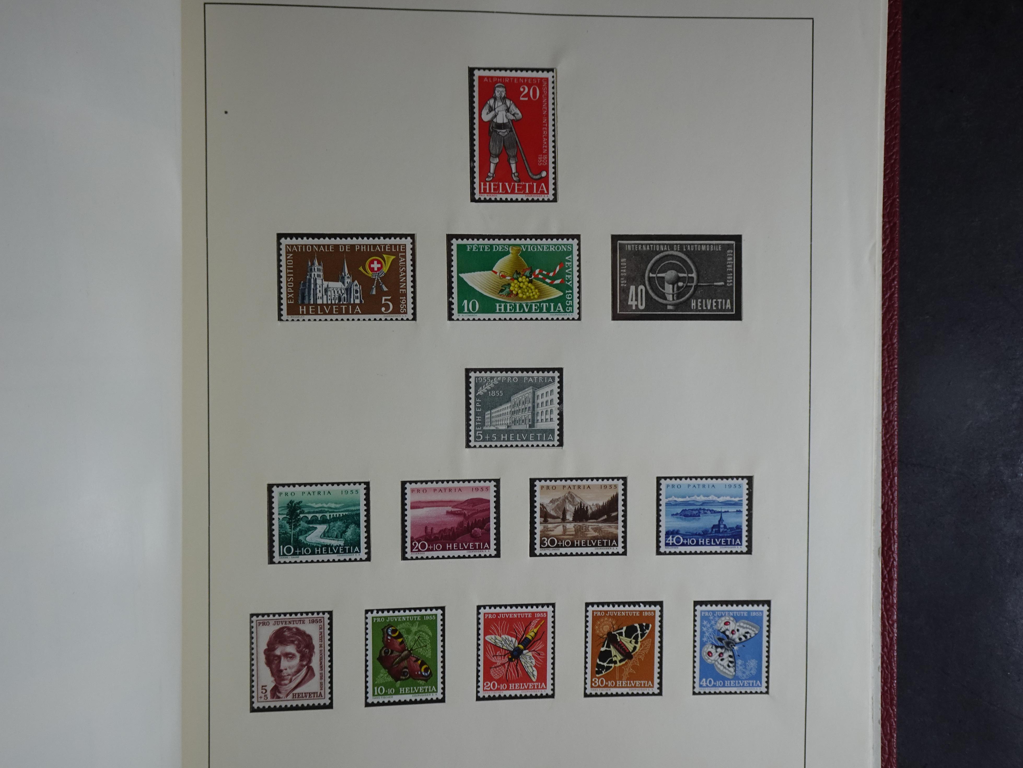 Verzameling waarbij beter blokken postfris. 20