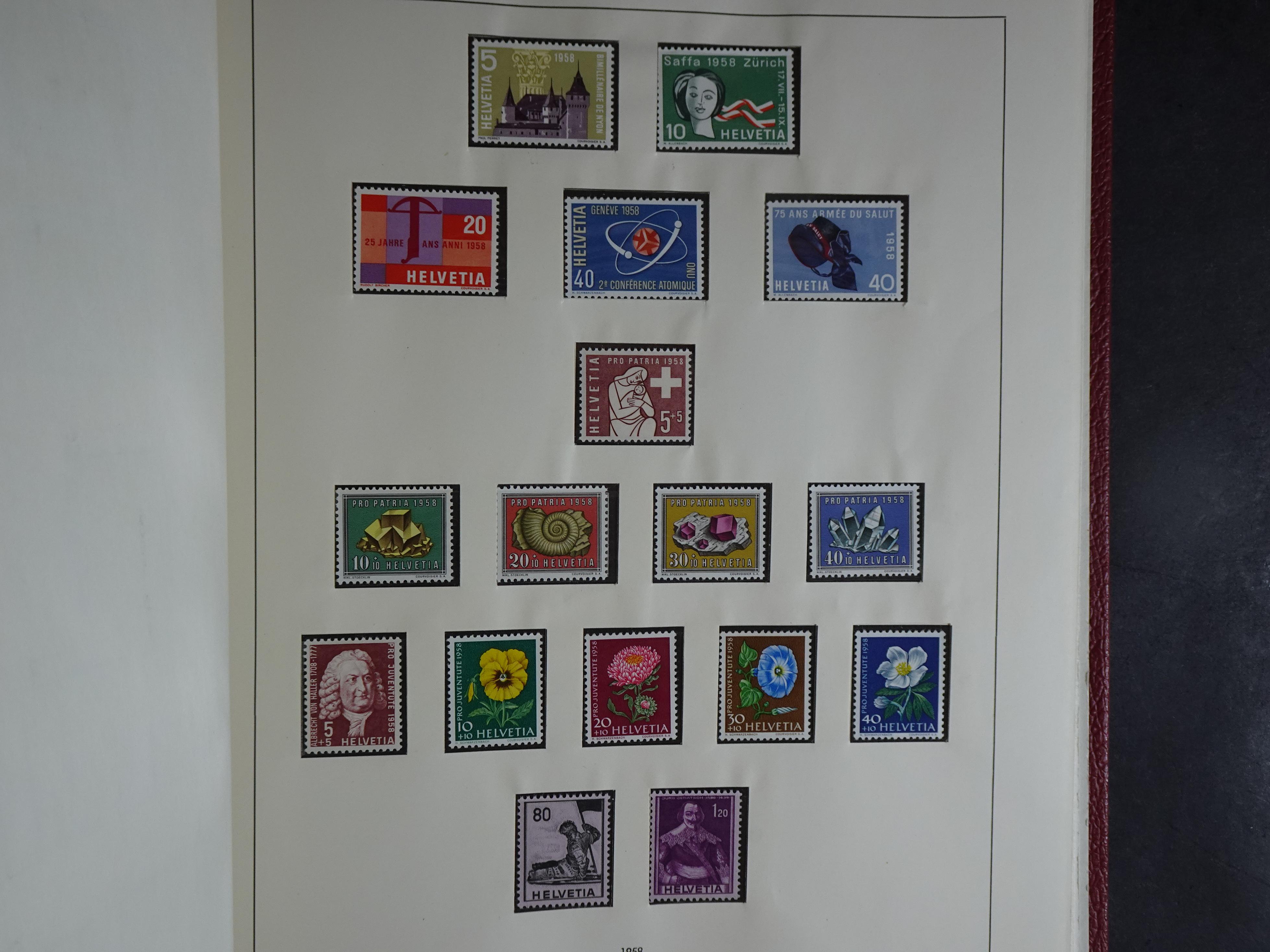 Verzameling waarbij beter blokken postfris. 24