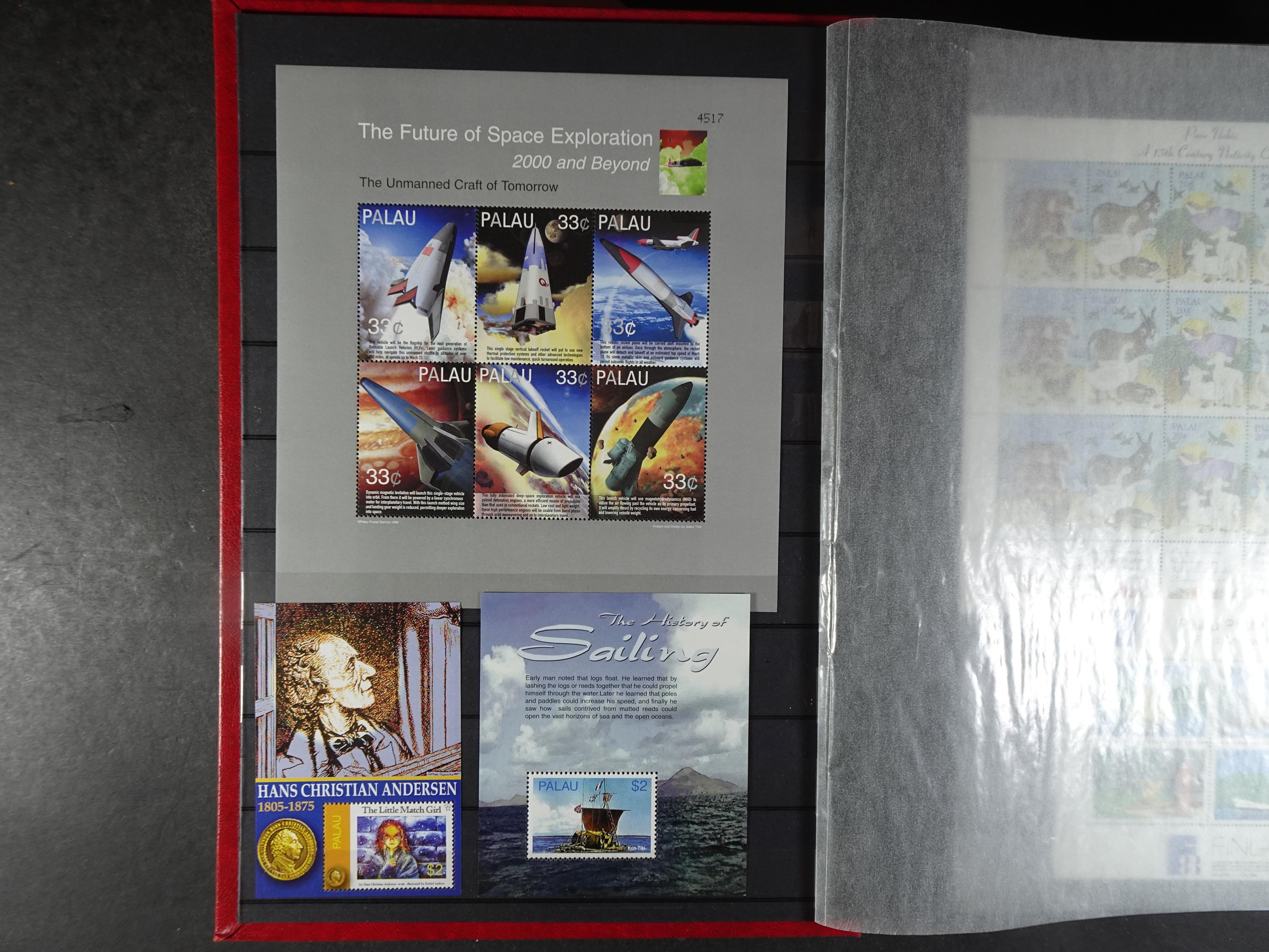 Palau 230 postfrisse blokken. €1,20 per stuk.
Enorme cat. waarde.
Koopje. 2