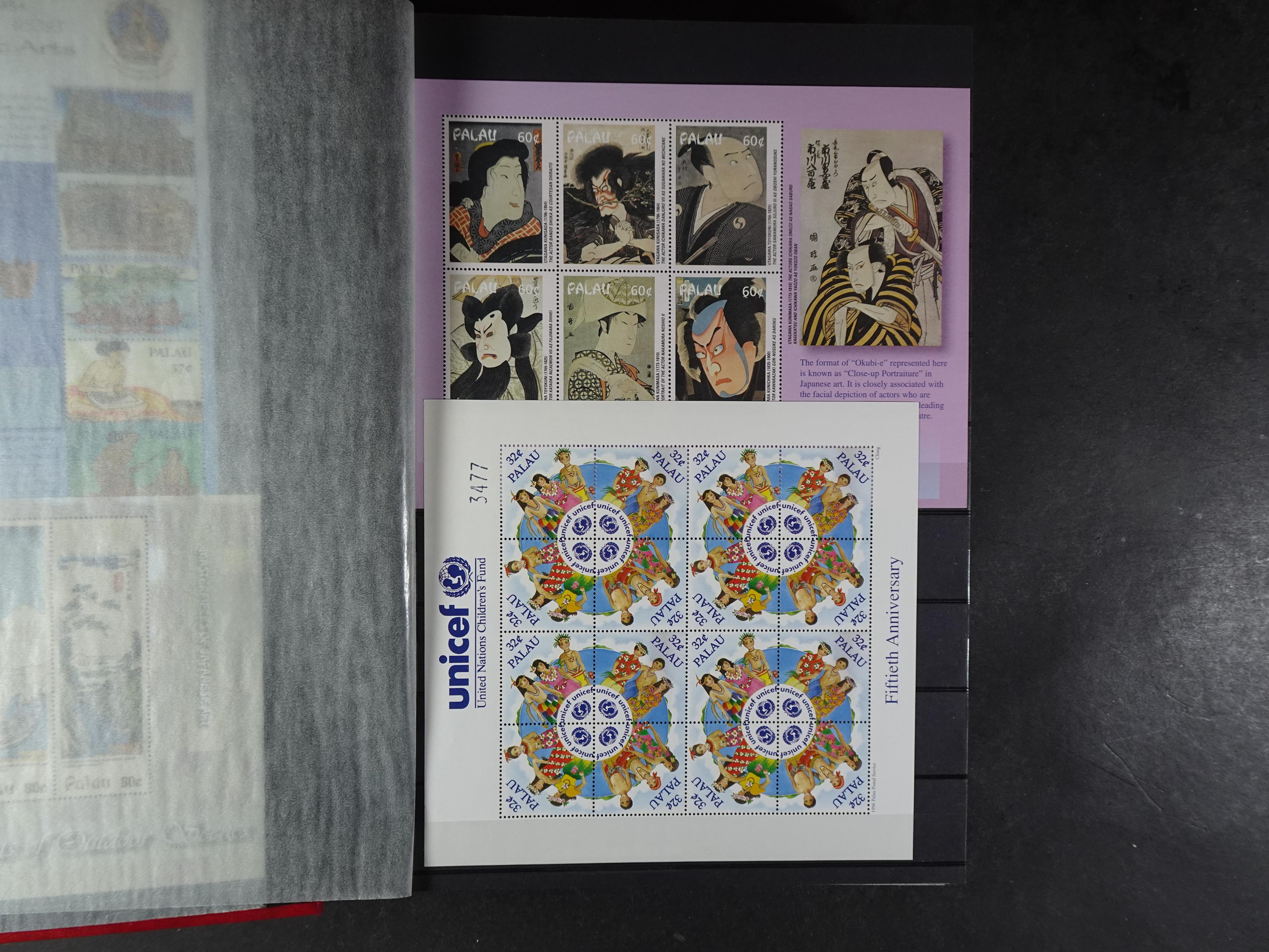 Palau 230 postfrisse blokken. €1,20 per stuk.
Enorme cat. waarde.
Koopje. 5