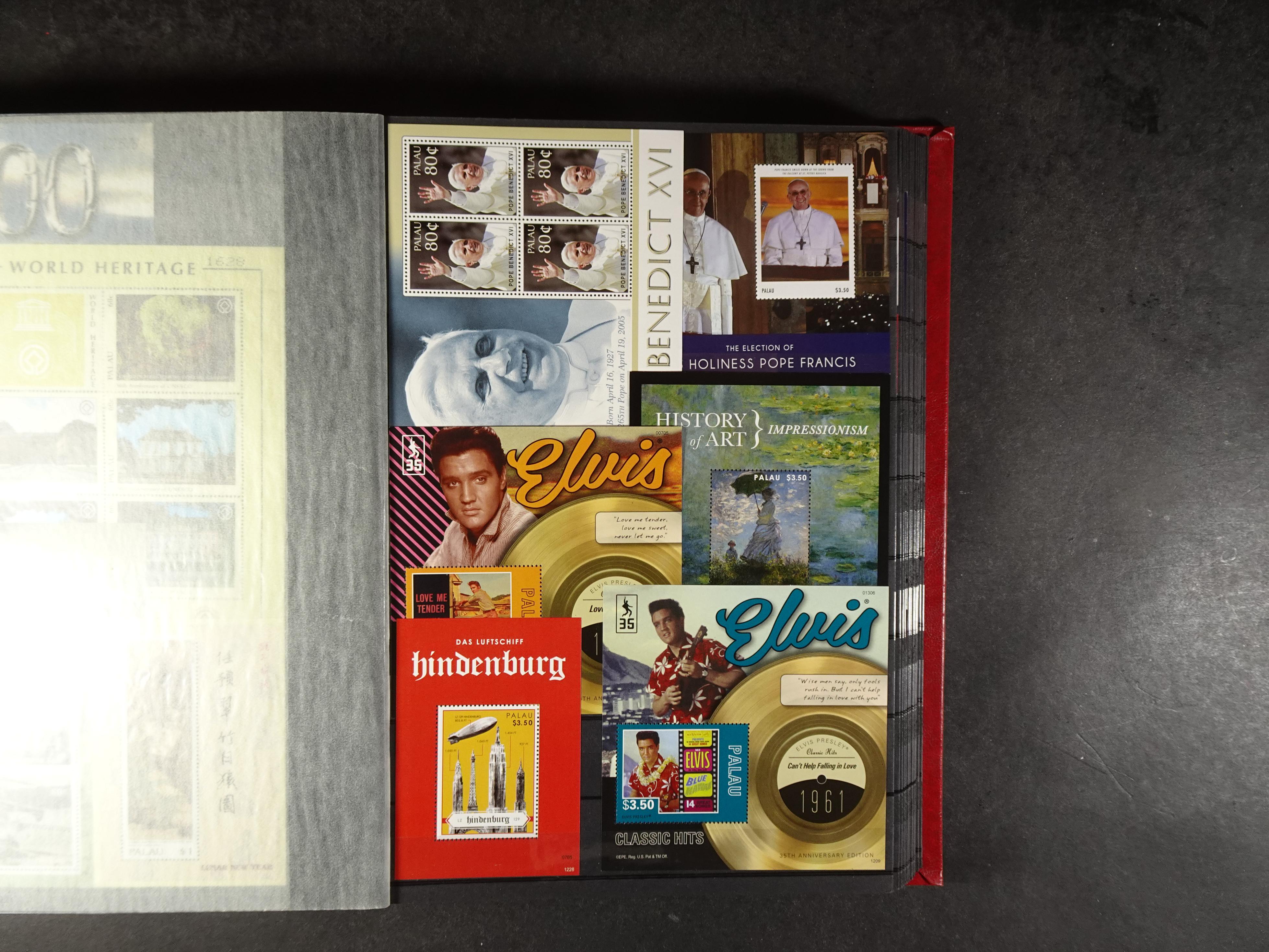 Palau 230 postfrisse blokken. €1,20 per stuk.
Enorme cat. waarde.
Koopje. 35