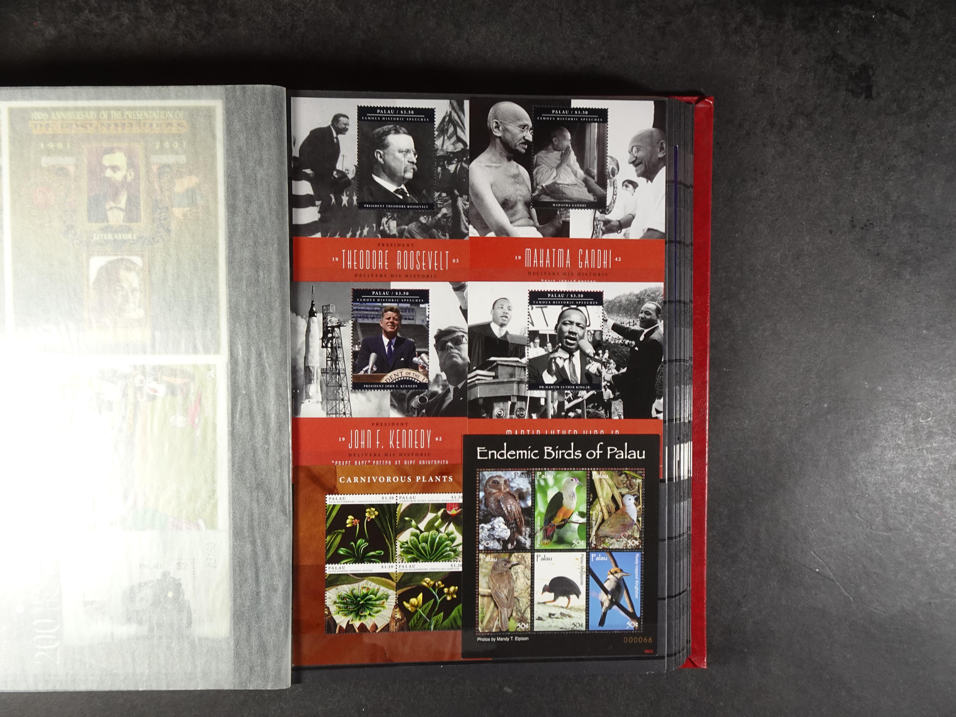 Palau 230 postfrisse blokken. €1,20 per stuk.
Enorme cat. waarde.
Koopje. 37