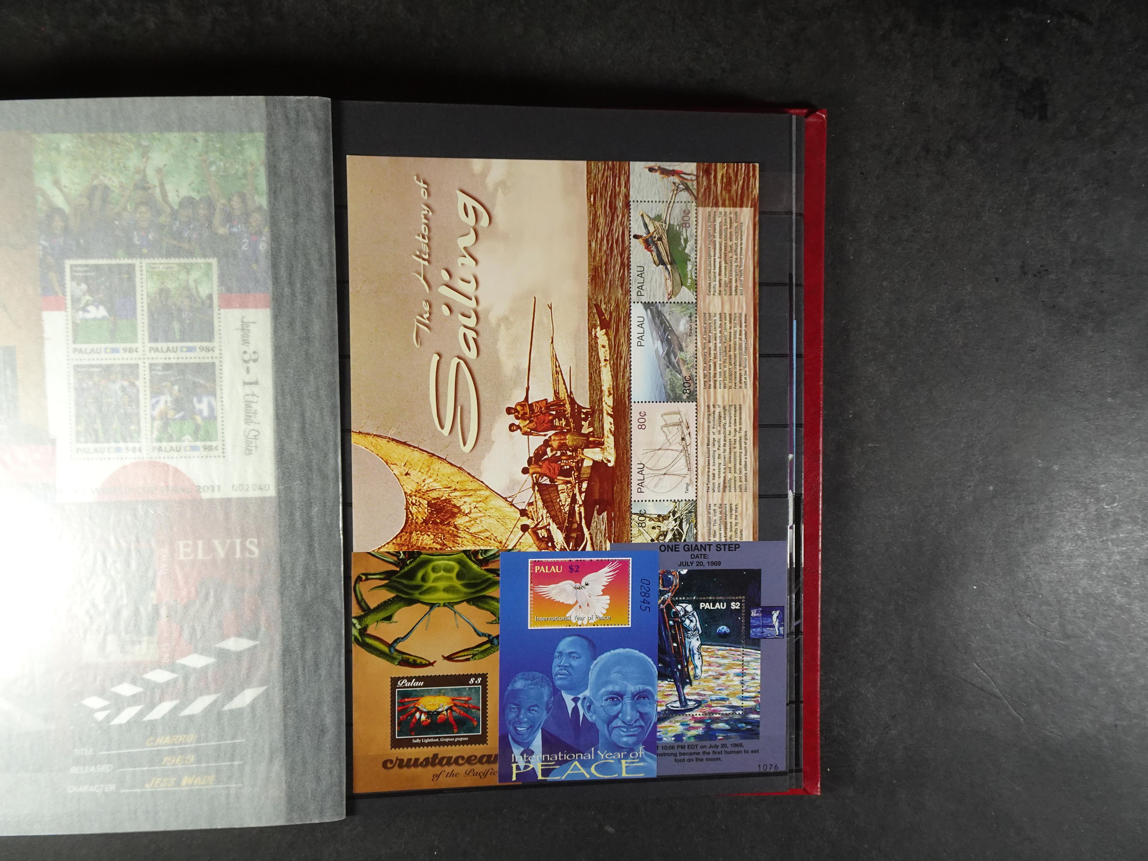 Palau 230 postfrisse blokken. €1,20 per stuk.
Enorme cat. waarde.
Koopje. 47