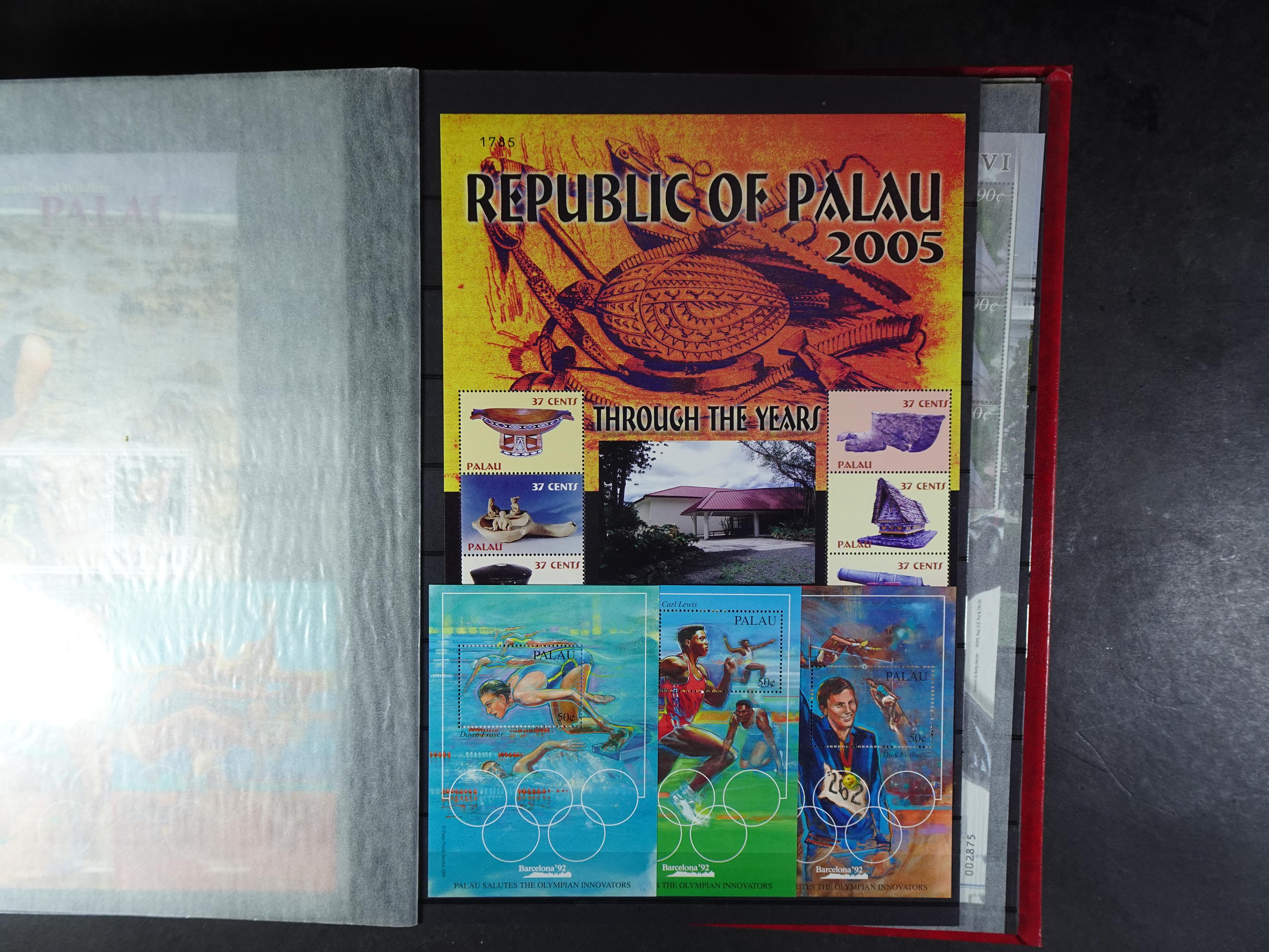 Palau 230 postfrisse blokken. €1,20 per stuk.
Enorme cat. waarde.
Koopje. 59