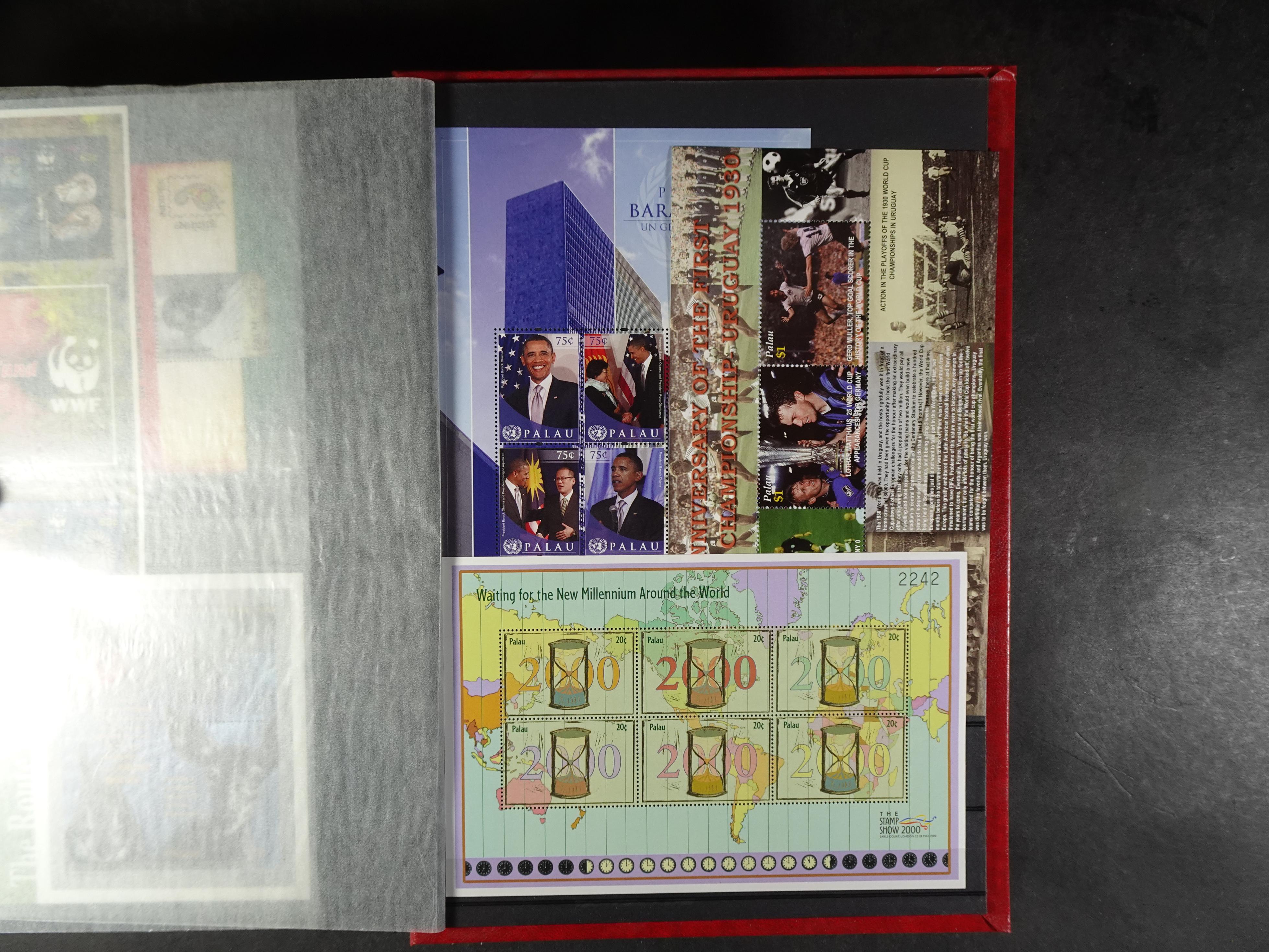 Palau 230 postfrisse blokken. €1,20 per stuk.
Enorme cat. waarde.
Koopje. 63