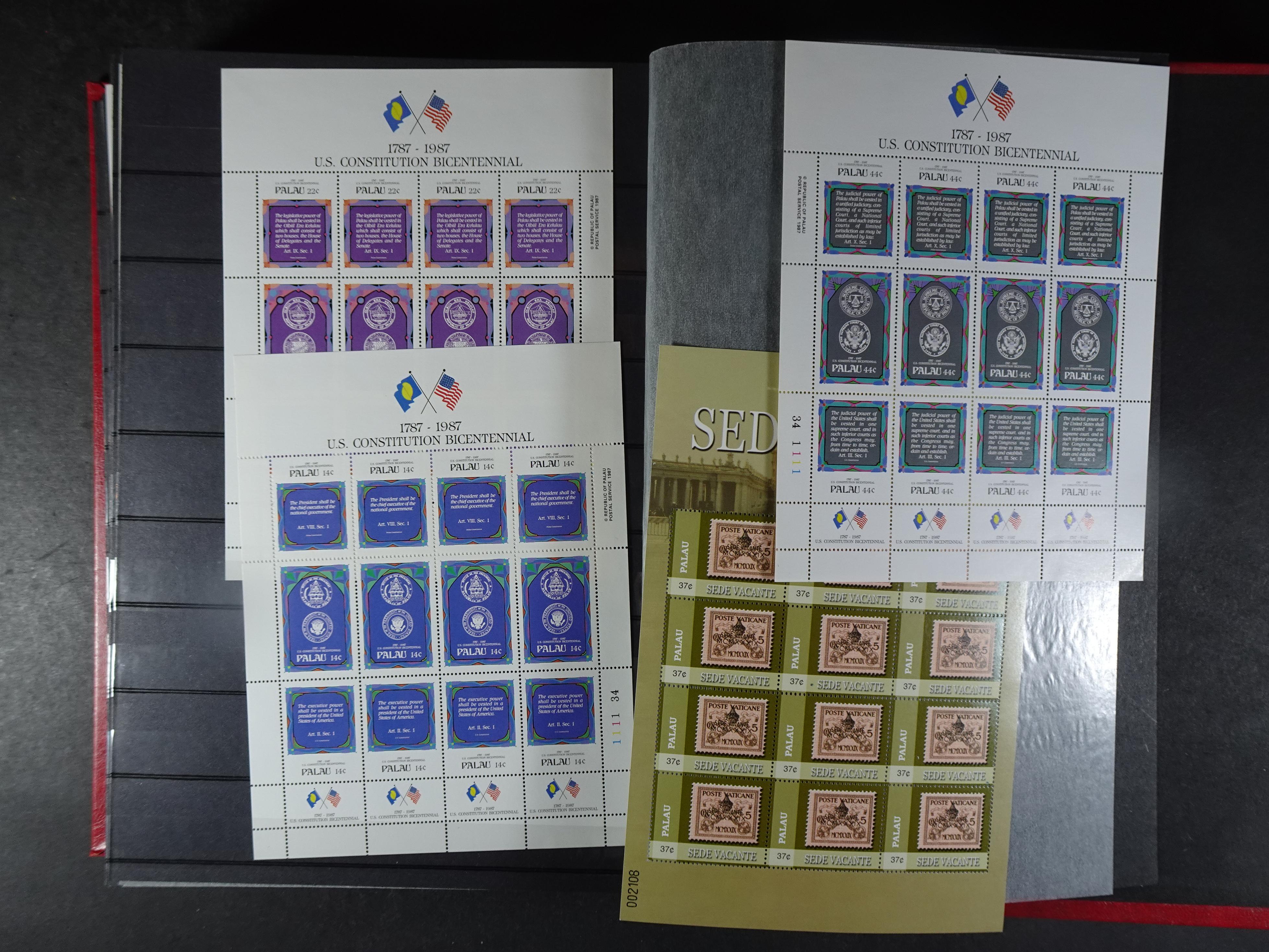 Palau 230 postfrisse blokken. €1,20 per stuk.
Enorme cat. waarde.
Koopje. 64