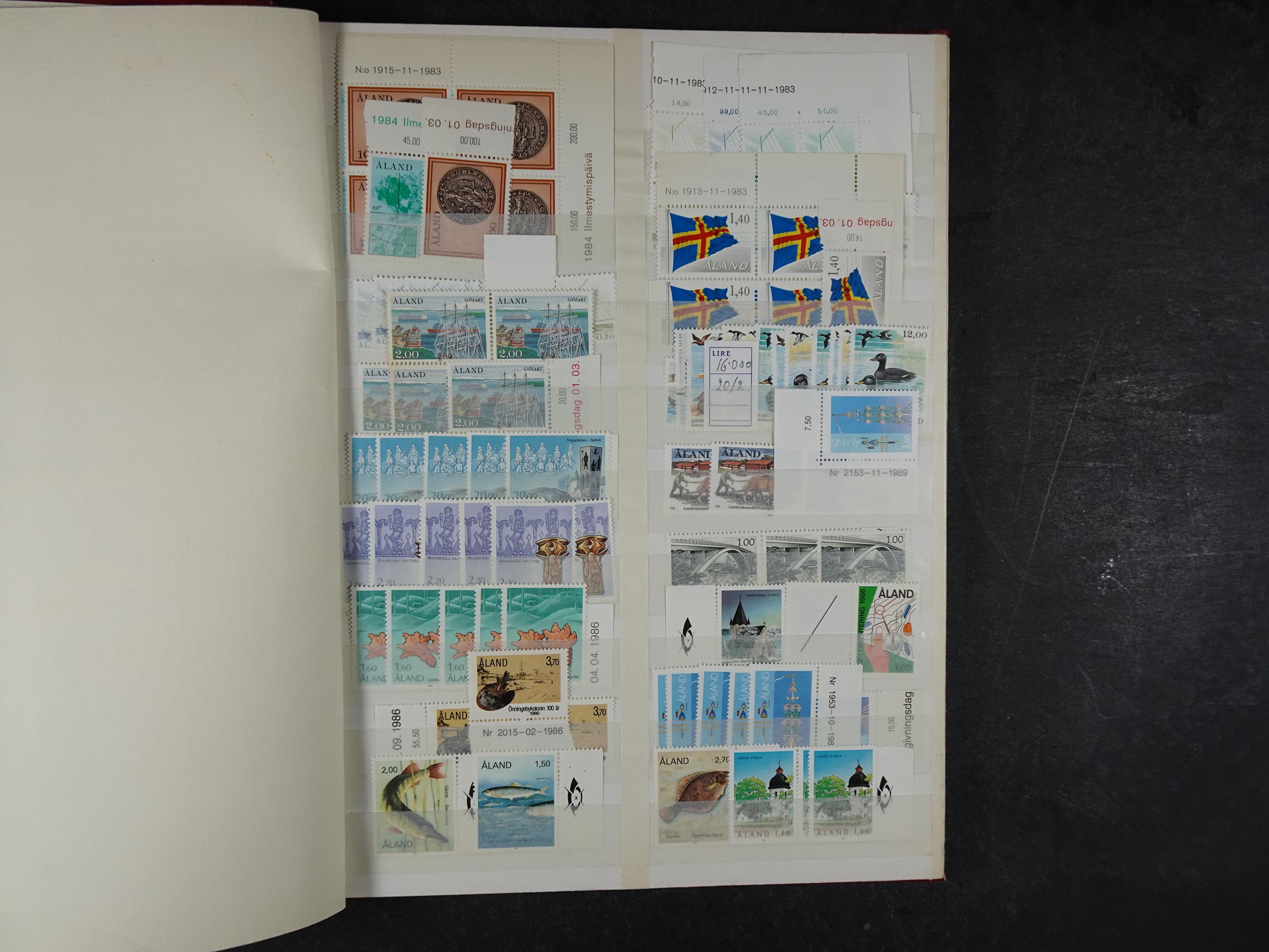 Åland en Alderney mooie partij, veel motief.