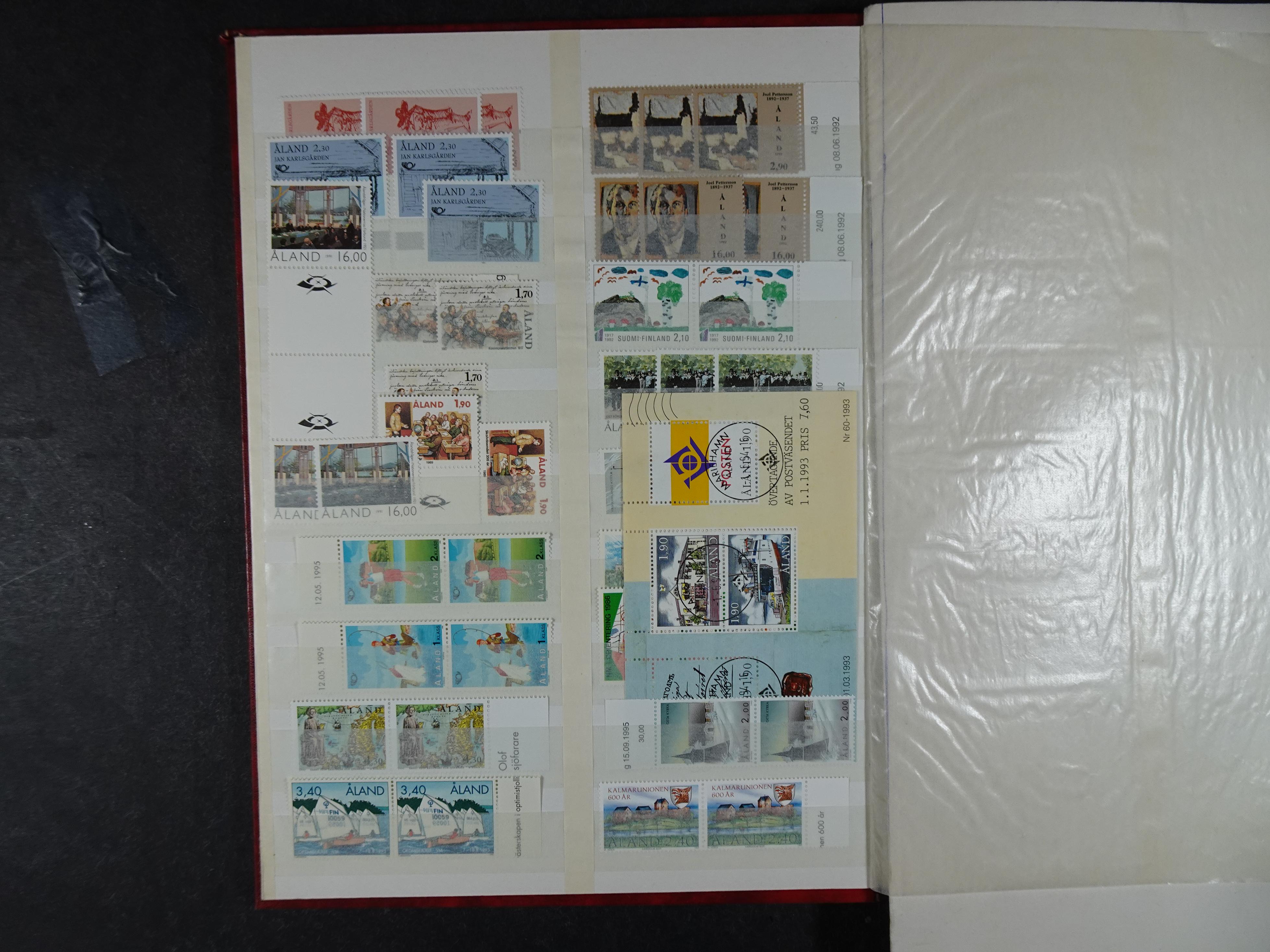 Åland en Alderney mooie partij, veel motief. 2