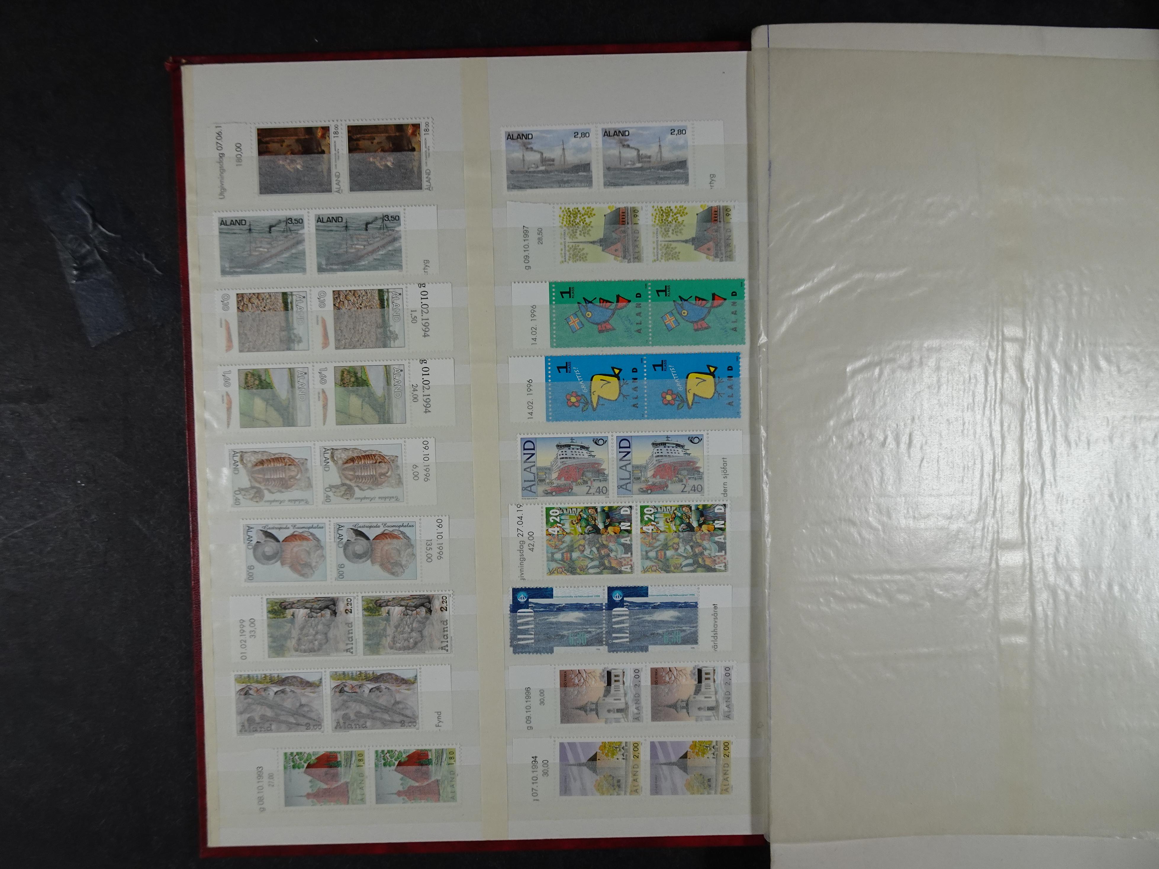 Åland en Alderney mooie partij, veel motief. 4