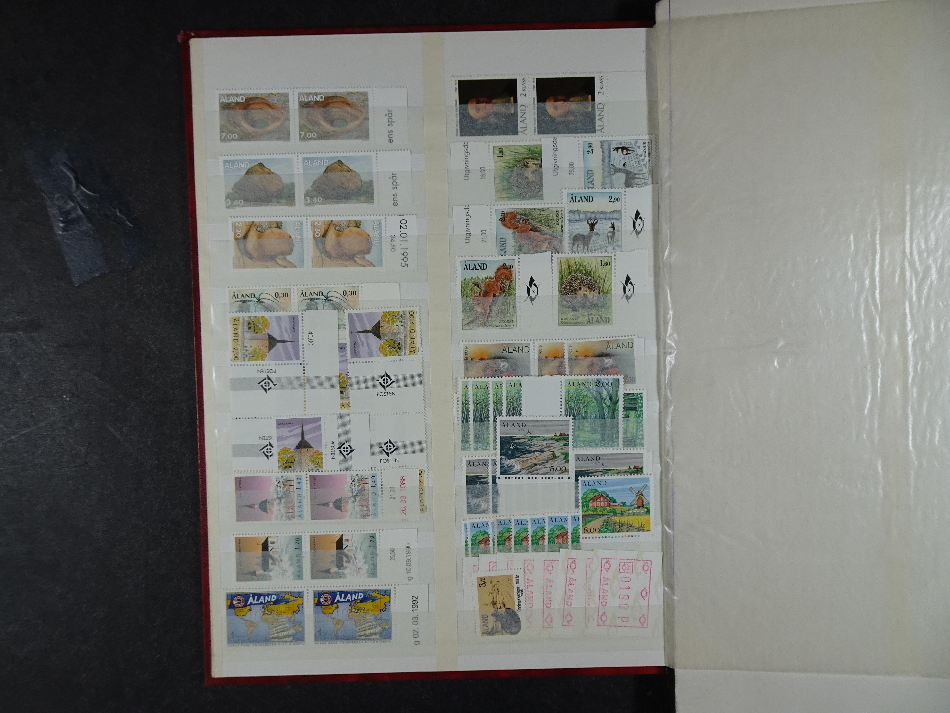 Åland en Alderney mooie partij, veel motief. 6