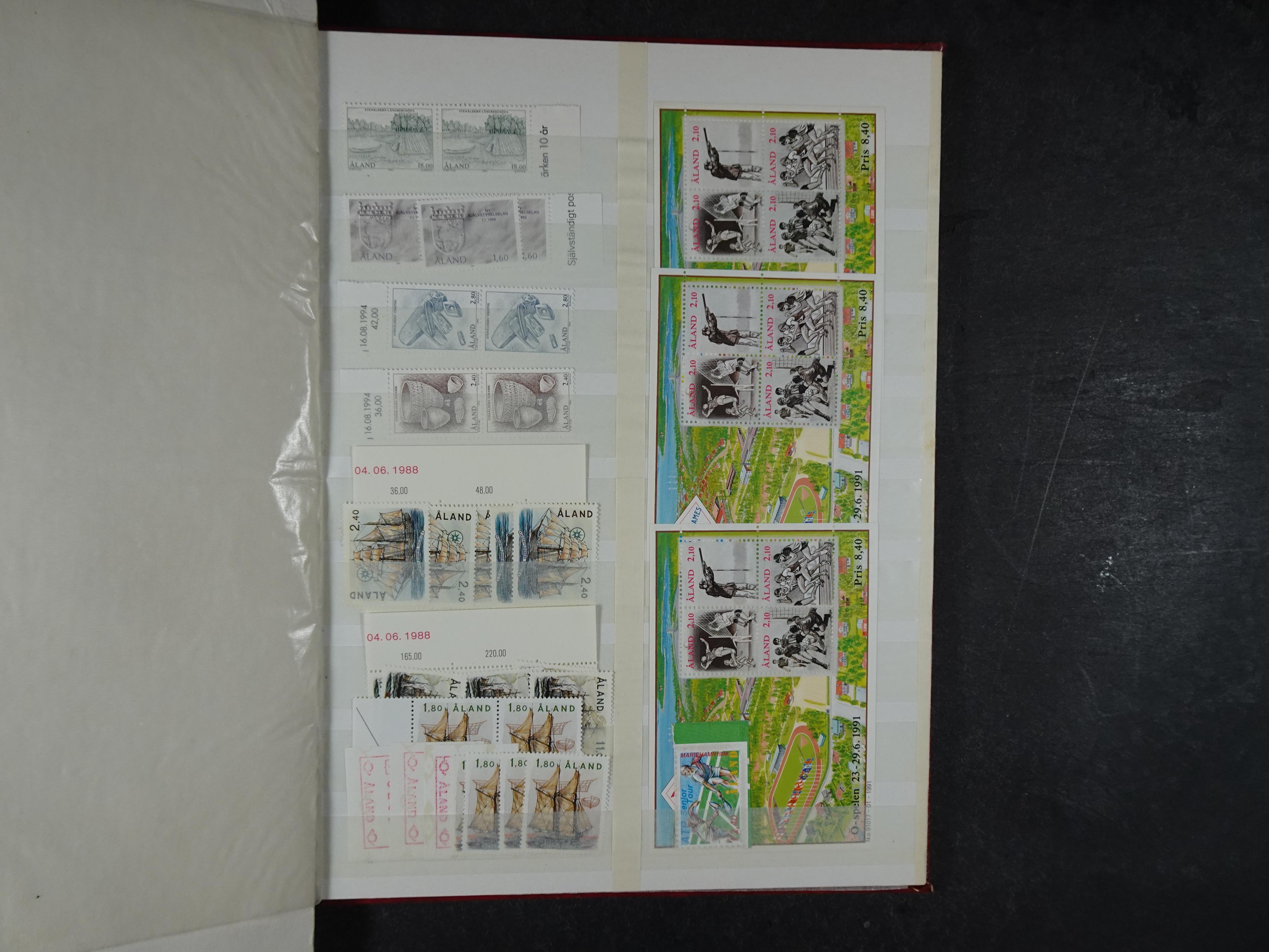 Åland en Alderney mooie partij, veel motief. 7