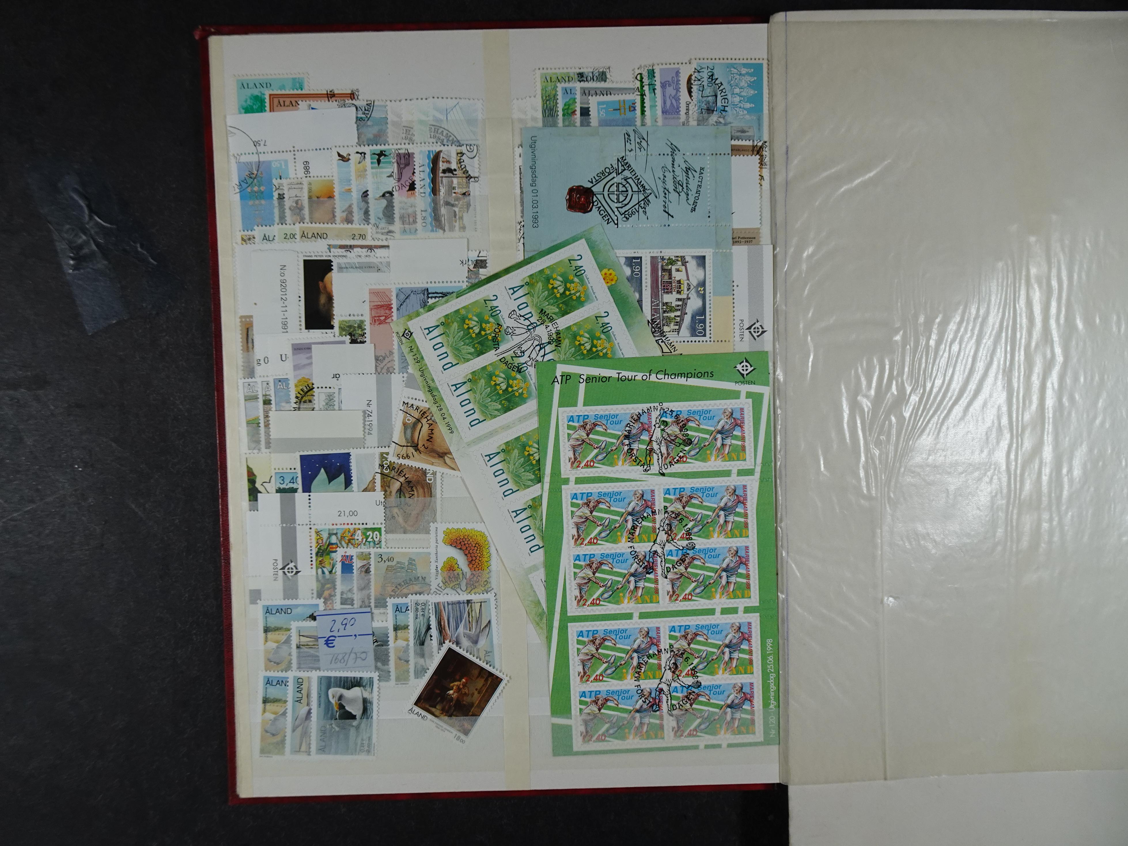 Åland en Alderney mooie partij, veel motief. 8