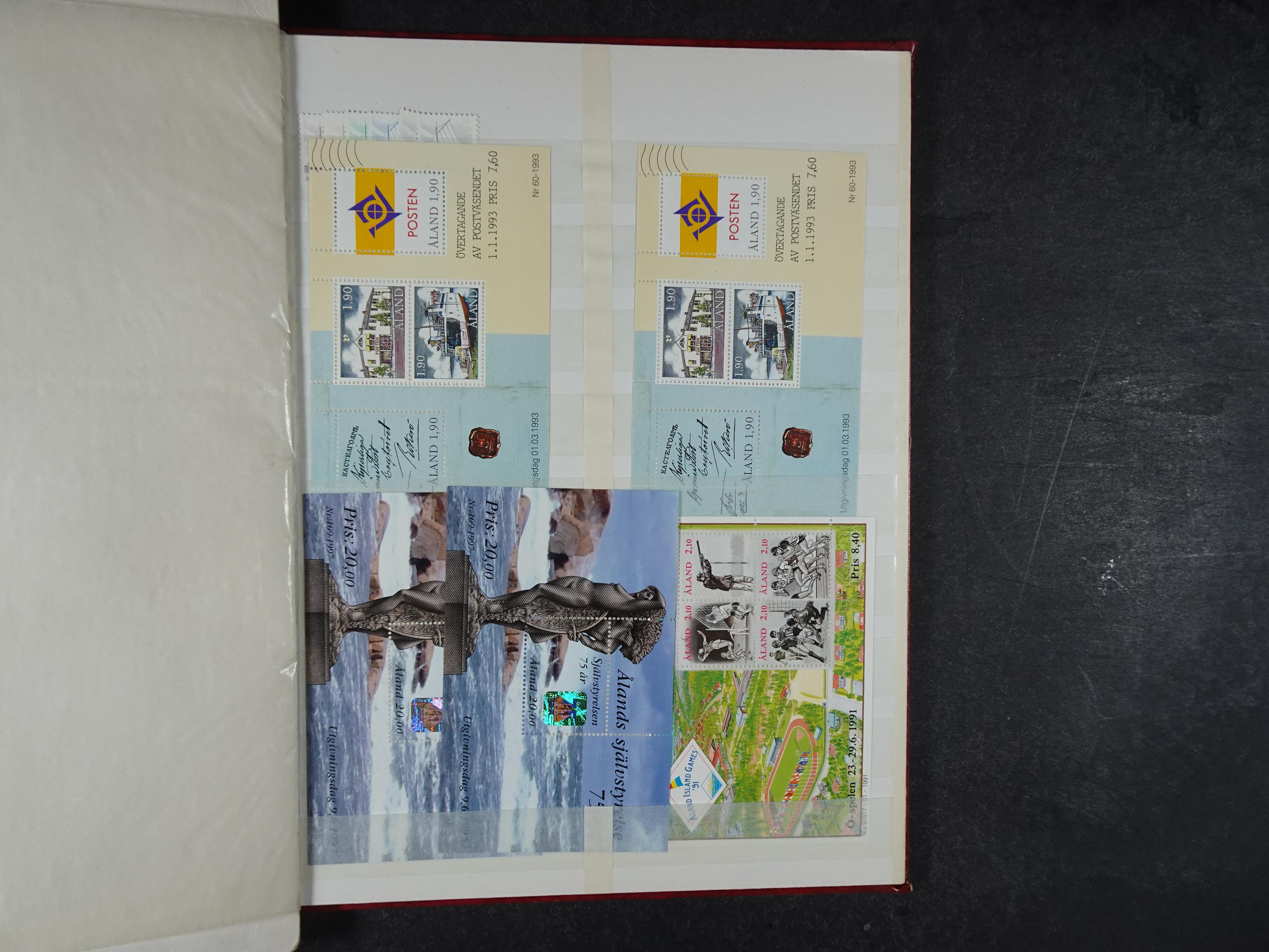 Åland en Alderney mooie partij, veel motief. 9