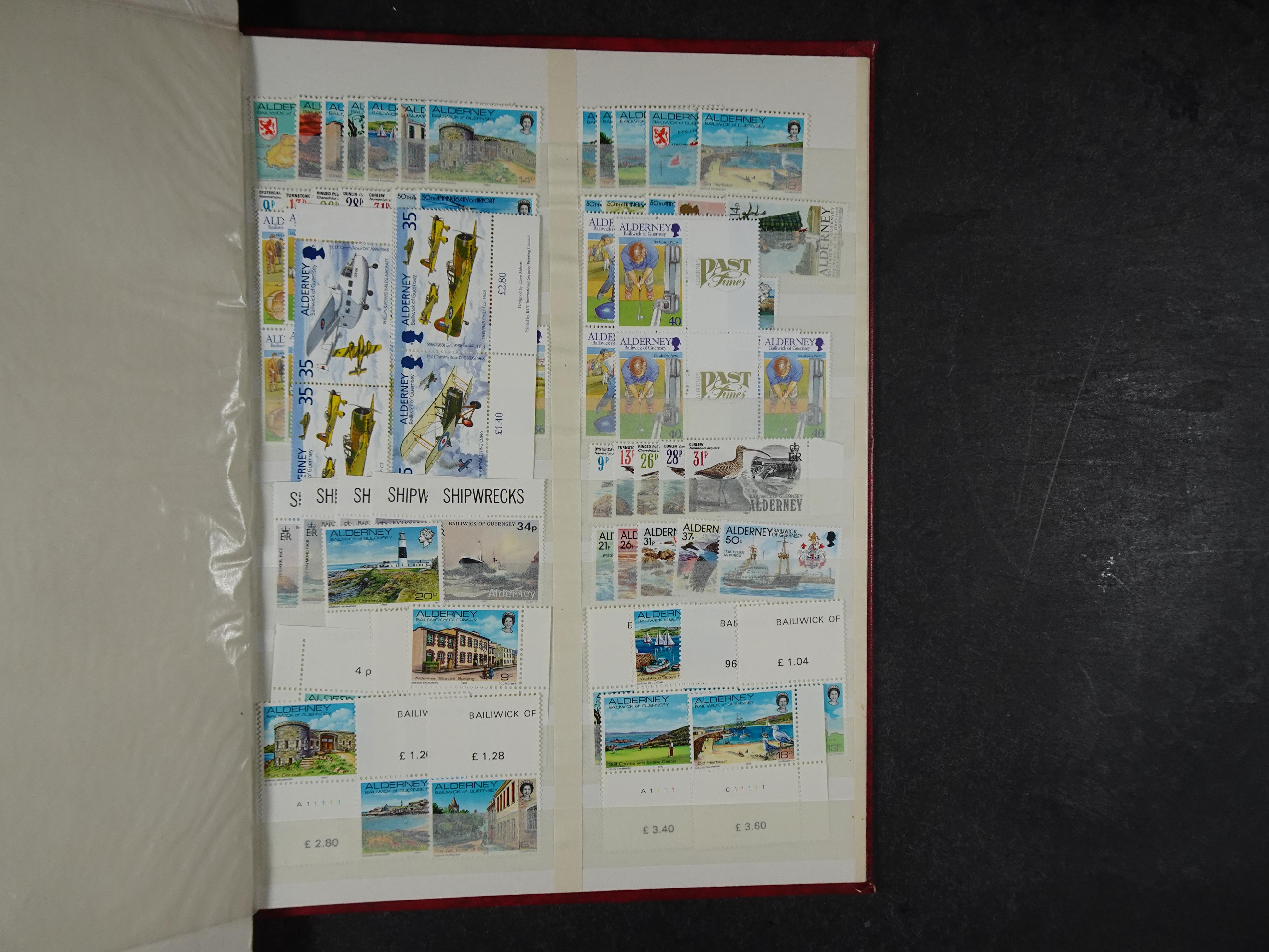 Åland en Alderney mooie partij, veel motief. 14