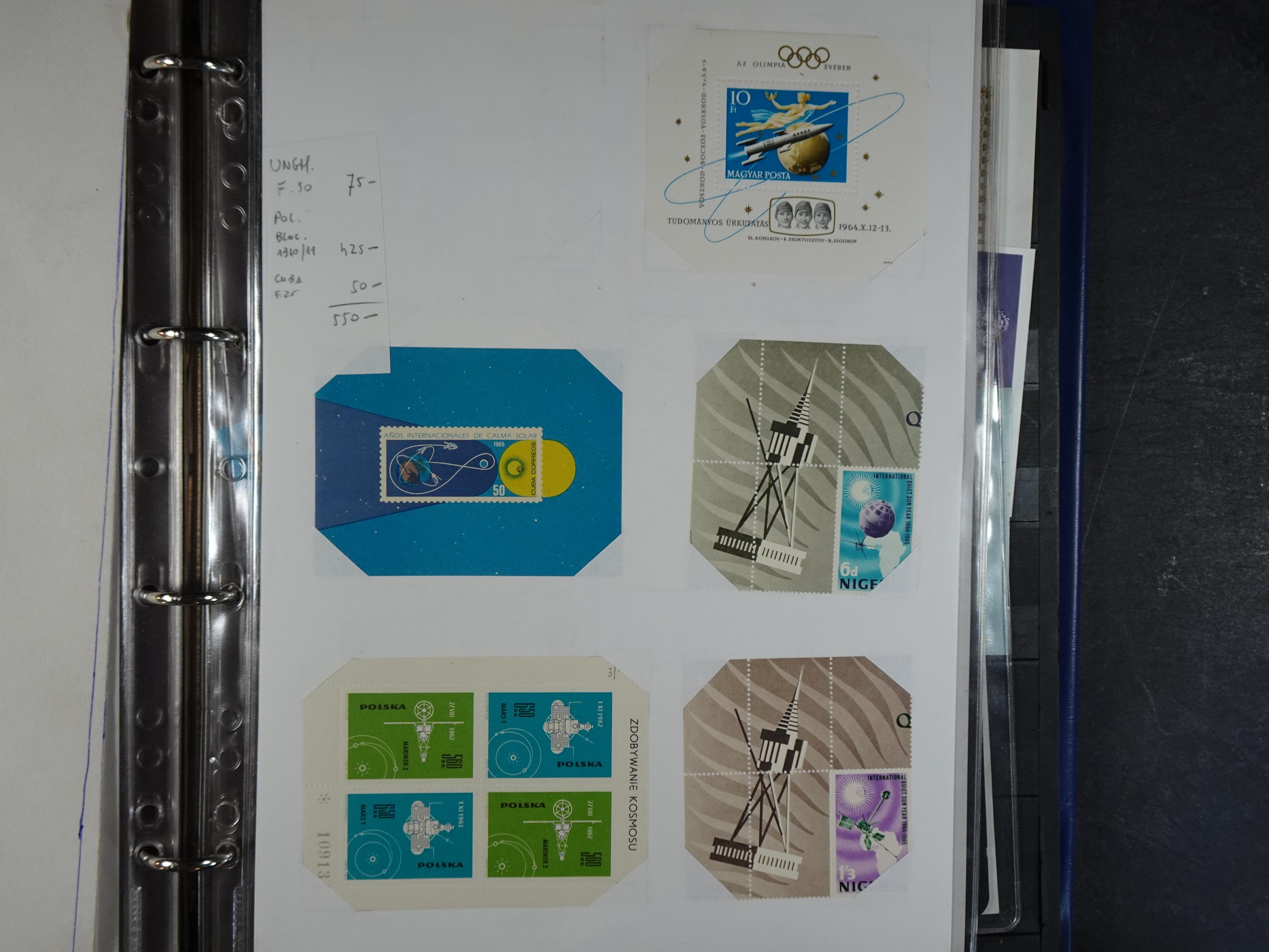 Veel ruimtevaart betere blokken etc. hoge waarde. 37