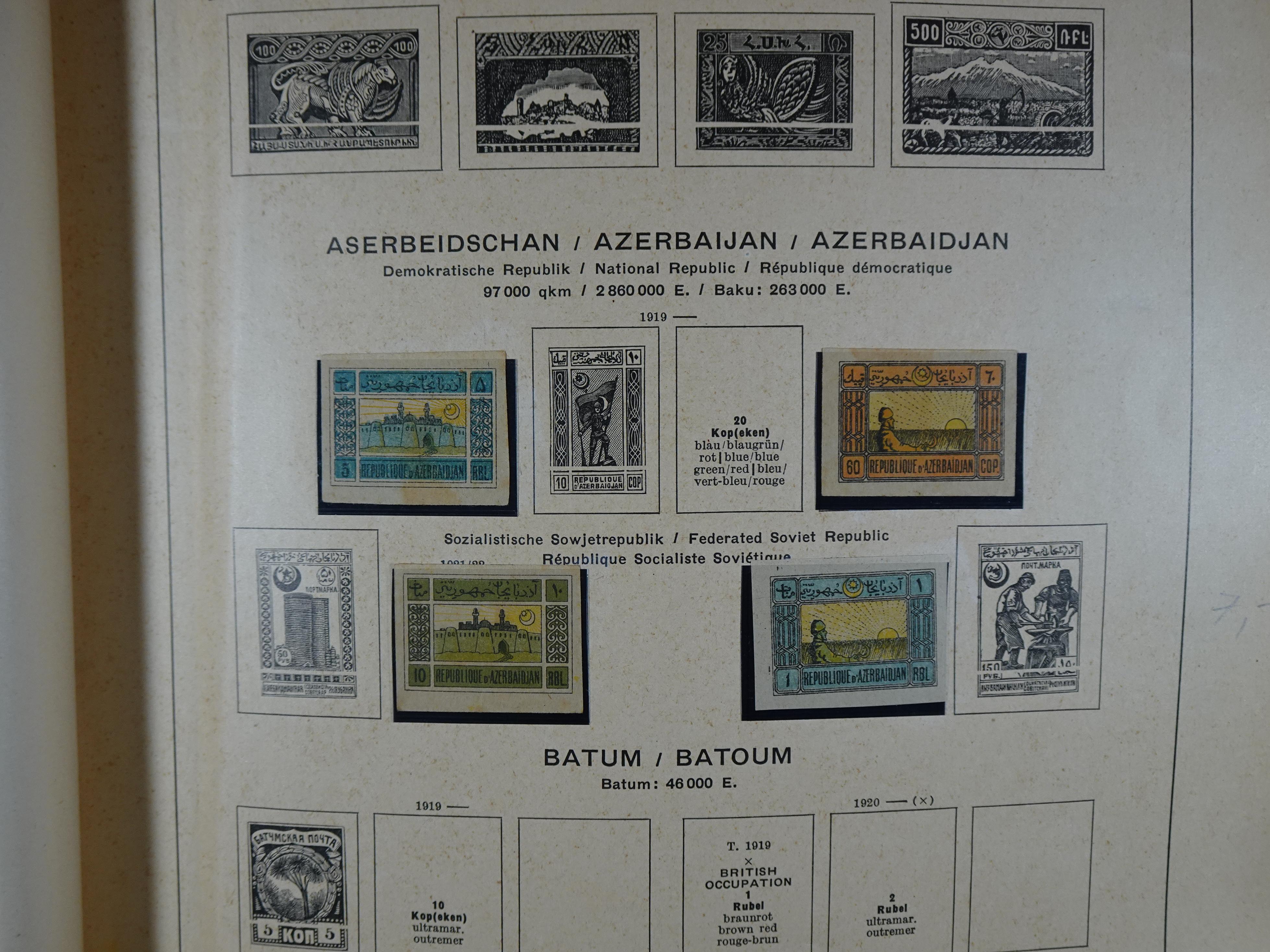 Mooie klassieke verzameling zeer goed gevulde Schaubek album. 2