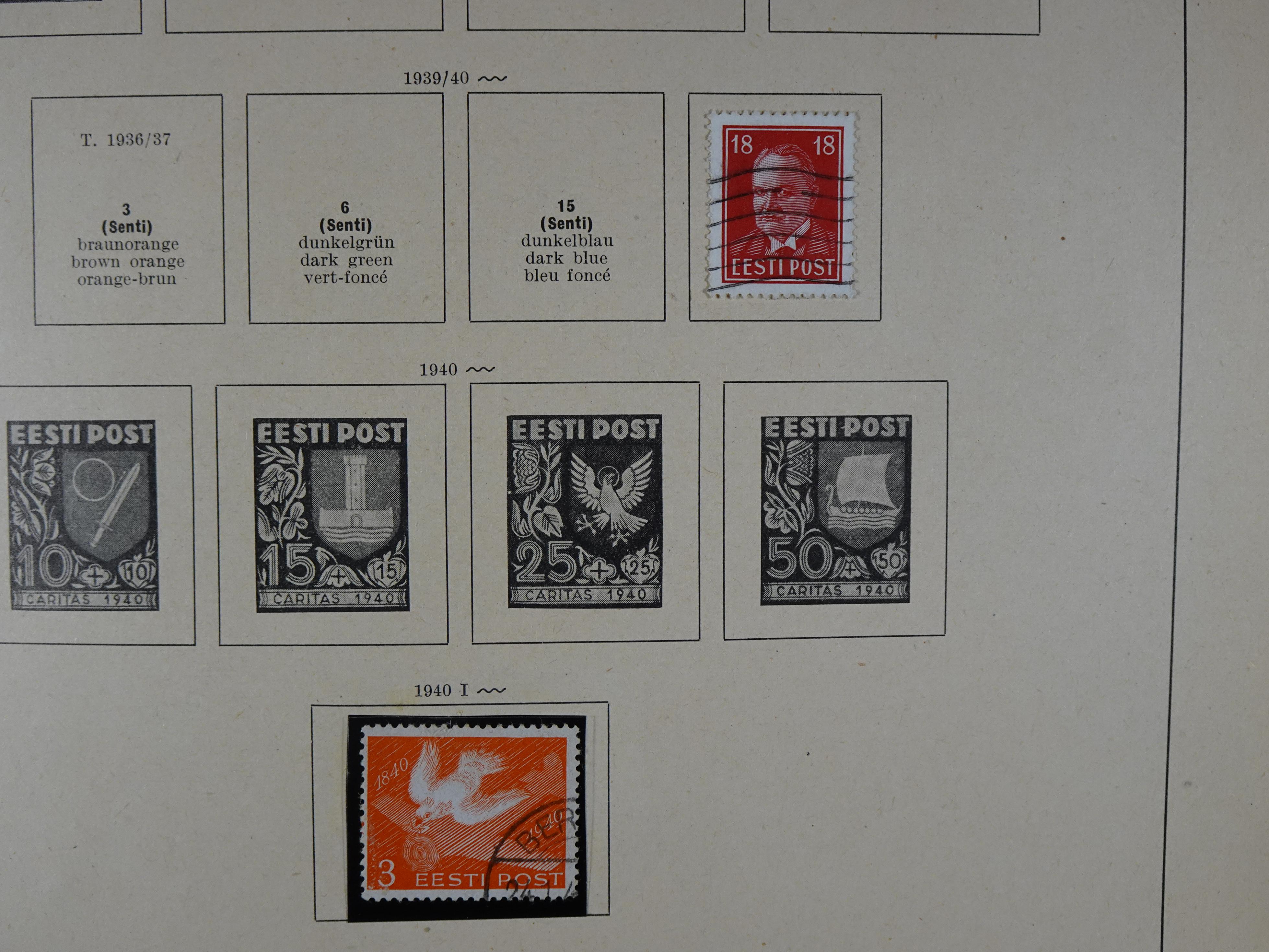 Mooie klassieke verzameling zeer goed gevulde Schaubek album. 43