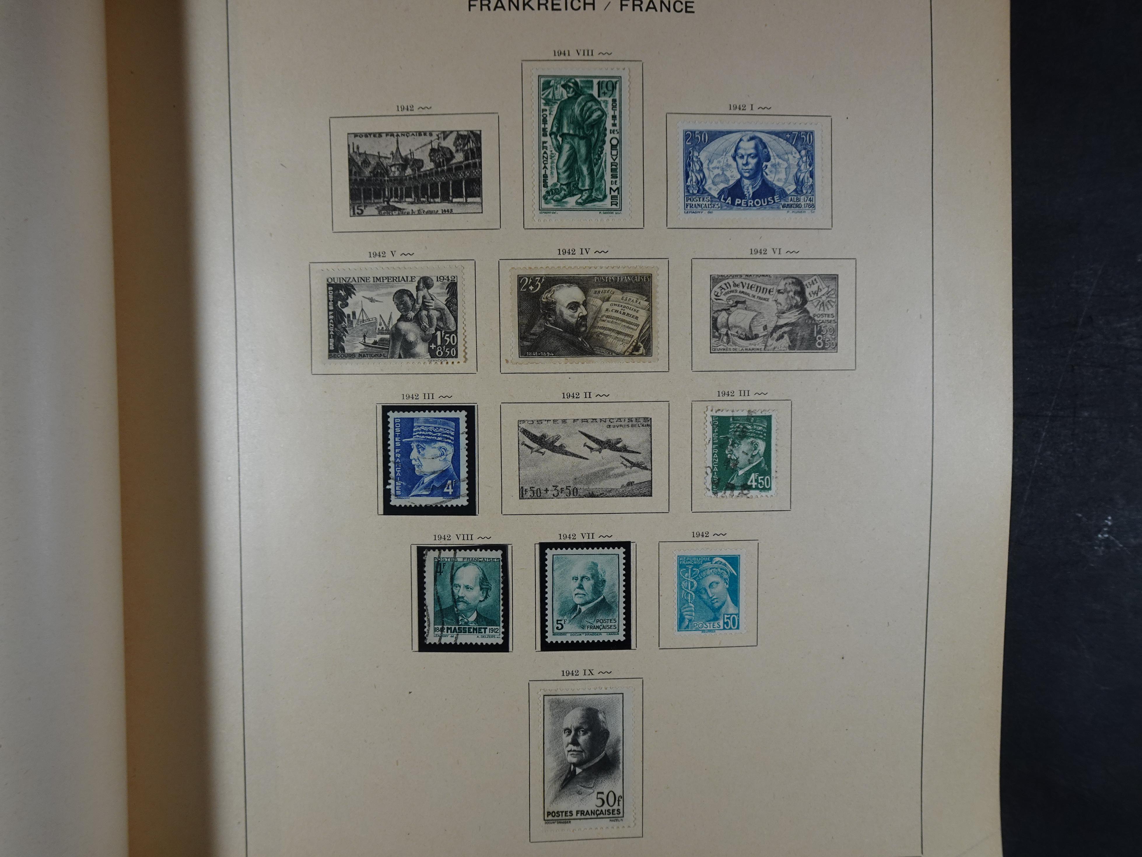 Mooie klassieke verzameling zeer goed gevulde Schaubek album. 66